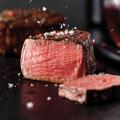 Premium Omaha Steaks Private Reserve® Filet Mignon & Ribeye Crown Steak Gift Box - Gourmet Beef Cuts for Special Occasions, Holidays & Luxury Dining Experiences
