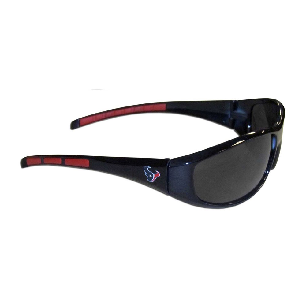 Houston Texans Wrap Sunglasses for Men & Women - Polarized Sports Sunglasses for Outdoor Activities, Running, Cycling, and Fishing - Siskiyou Sports Official