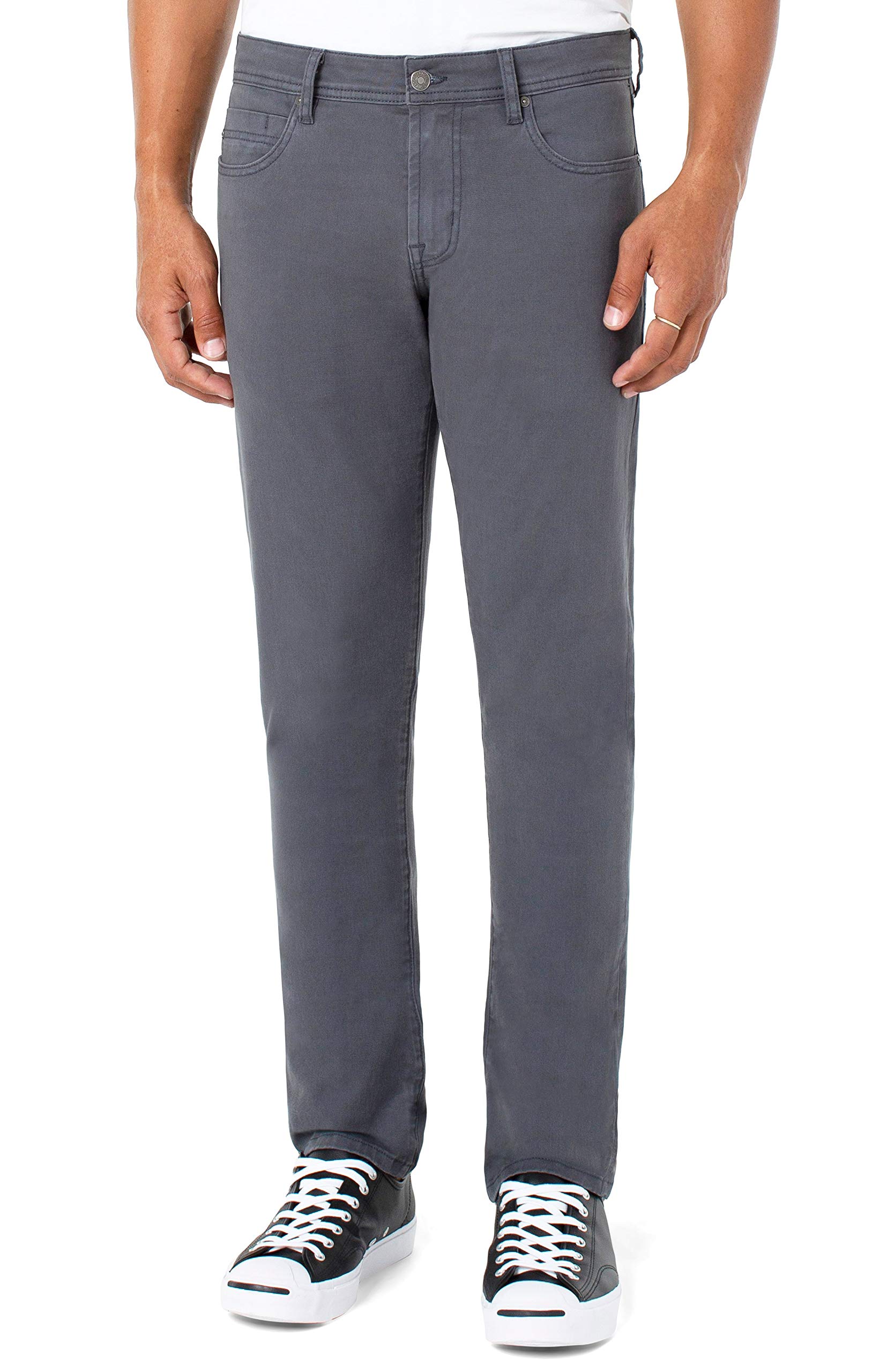 Liverpool Men's Straight Leg Jeans - Classic Fit Denim Pants for Casual & Everyday Wear | Comfortable & Stylish for Work, Outings & Relaxation
