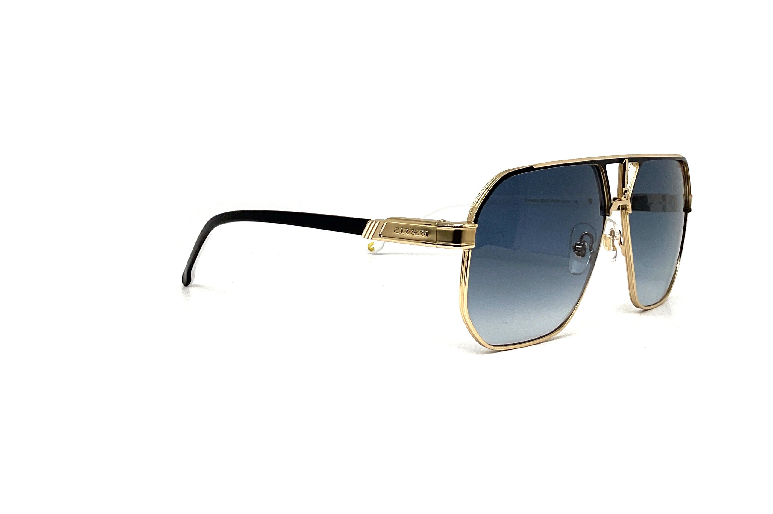 Carrera 1062/S Sunglasses Matte Black Gold Black Frame - Stylish UV Protection Shades for Men & Women - Perfect for Driving, Outdoor Sports & Fashion
