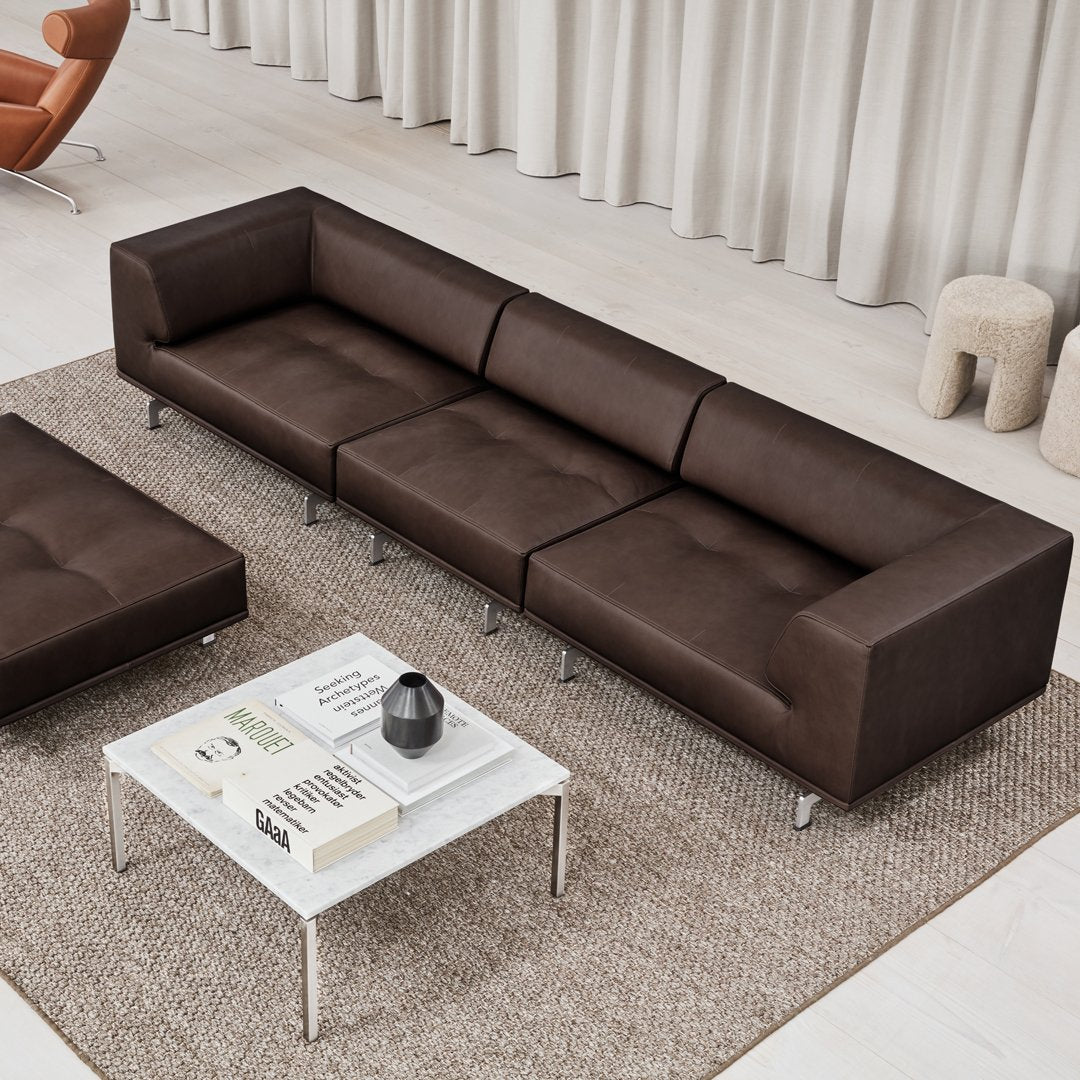 Erik Jørgensen Delphi Modular Sofa Seat Module - Modern Sectional Sofa for Living Room, Lounge & Office - Premium Comfort & Customizable Design