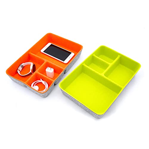 orange + green
