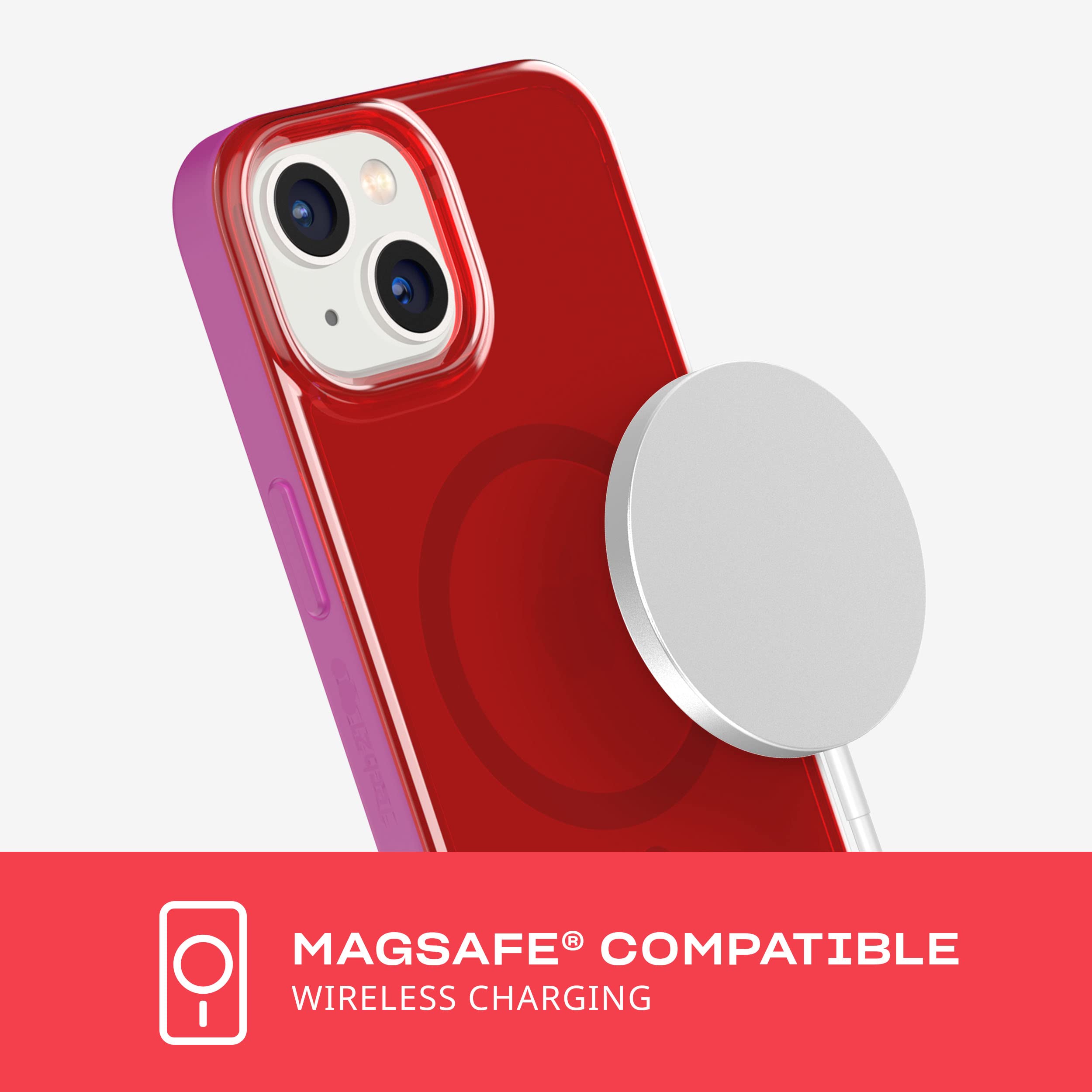 Tech21 iPhone 14 Evo Tint MagSafe® Compatible Case - Shockproof, Scratch-Resistant & 12ft Drop Protection | Perfect for Outdoor Adventures, Work & Everyday Use