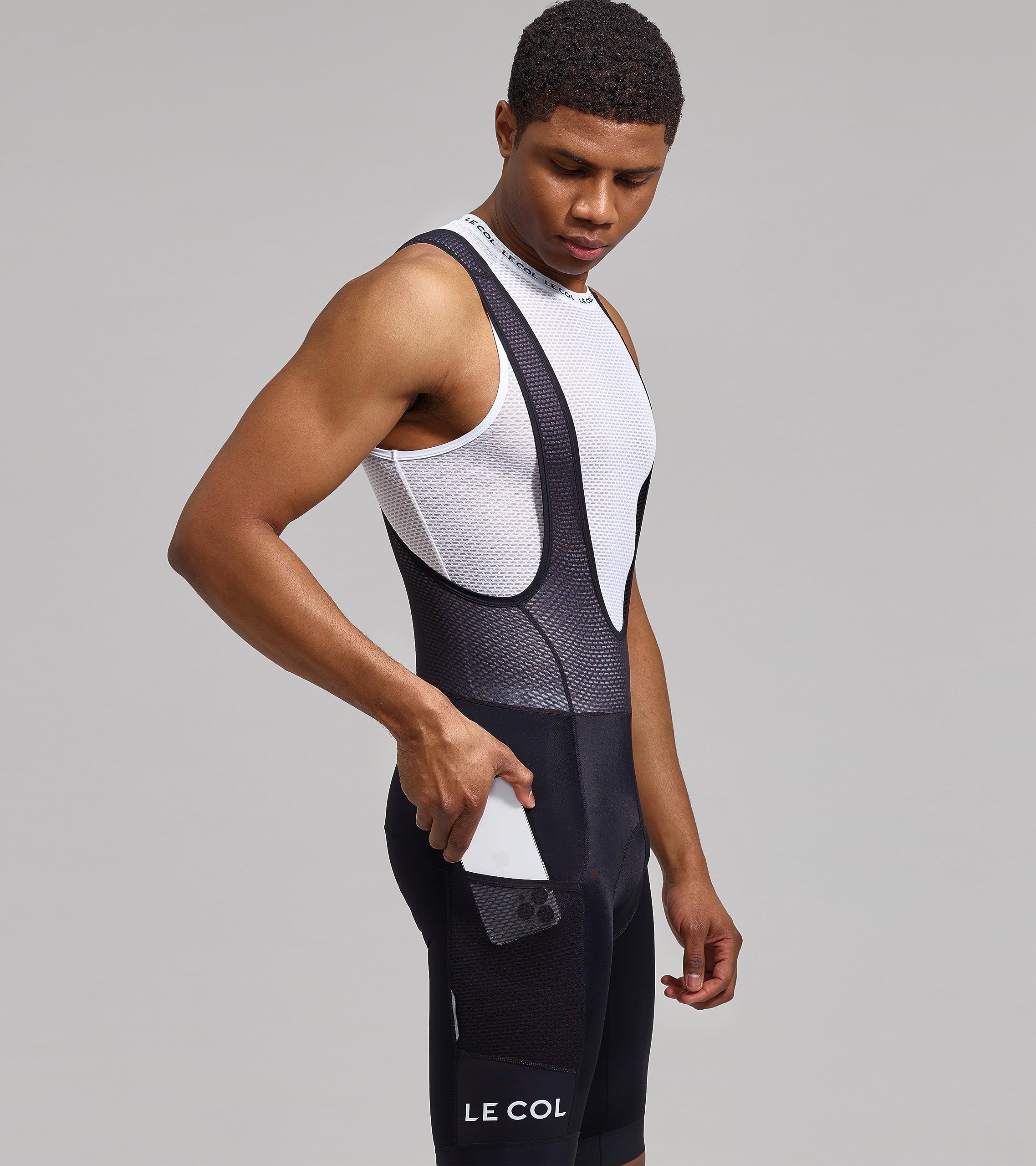 Men's Sport Cargo Bib Shorts with Padded Chamois & Gel Inserts - Cycling Shorts for Mountain & Road Biking (XS-3XL) | Comfortable Bike Shorts for Long Distance Rides & Training
