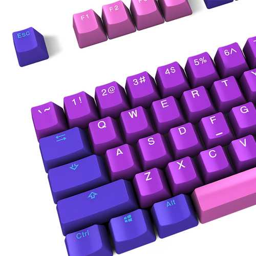 Akko X Ducky Queen 108 Key OEM Profile PBT Keycap Set for Mechanical Keyboard - Durable Custom Keycaps for Gaming & Typing (Black/White) - Perfect for PC, Mac, Office & Esports Enthusiasts