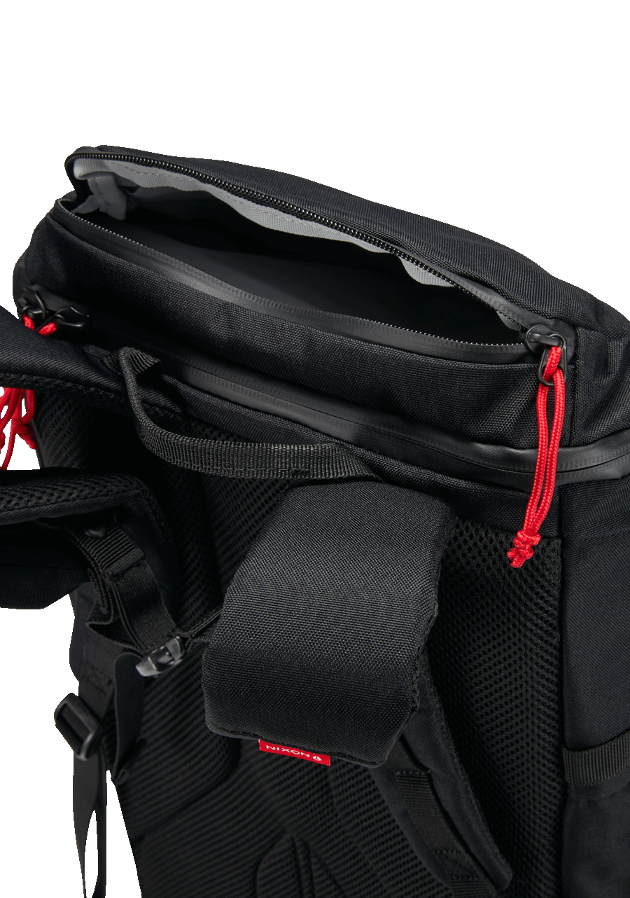 Hauler 35L Waterproof Travel Backpack II - Durable Black Hiking Backpack for Outdoor Adventures, Camping & Commuting