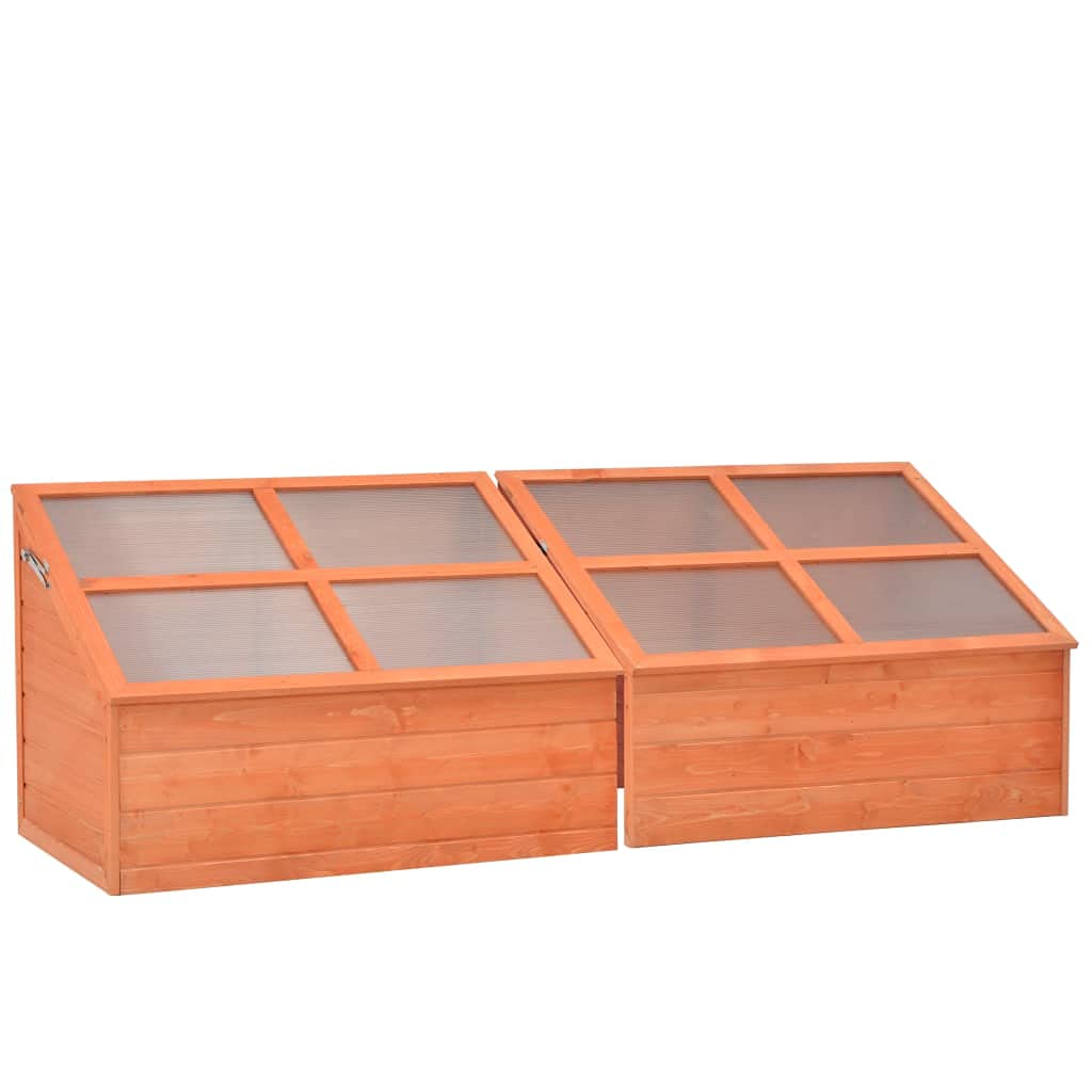 Wooden Cold Frame Greenhouse for Plants - 70.9
