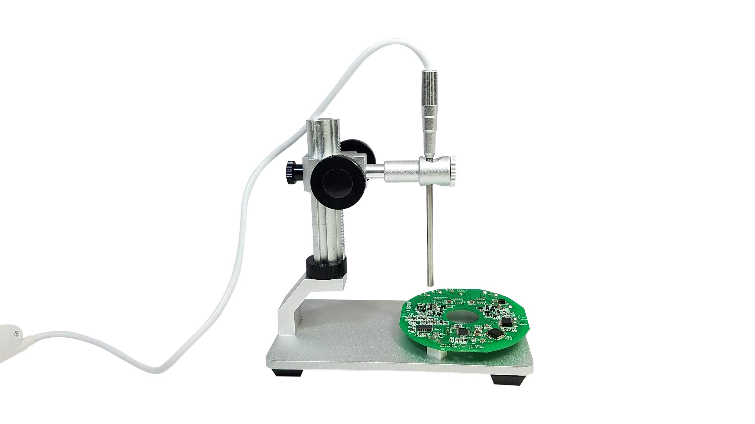 Vividia PM-40 4.0mm USB Digital Microscope - Handheld Endoscope Camera with Metal Stand for Windows, Mac, Android | Perfect for PCB Repair, Jewelry Inspection & Science Education