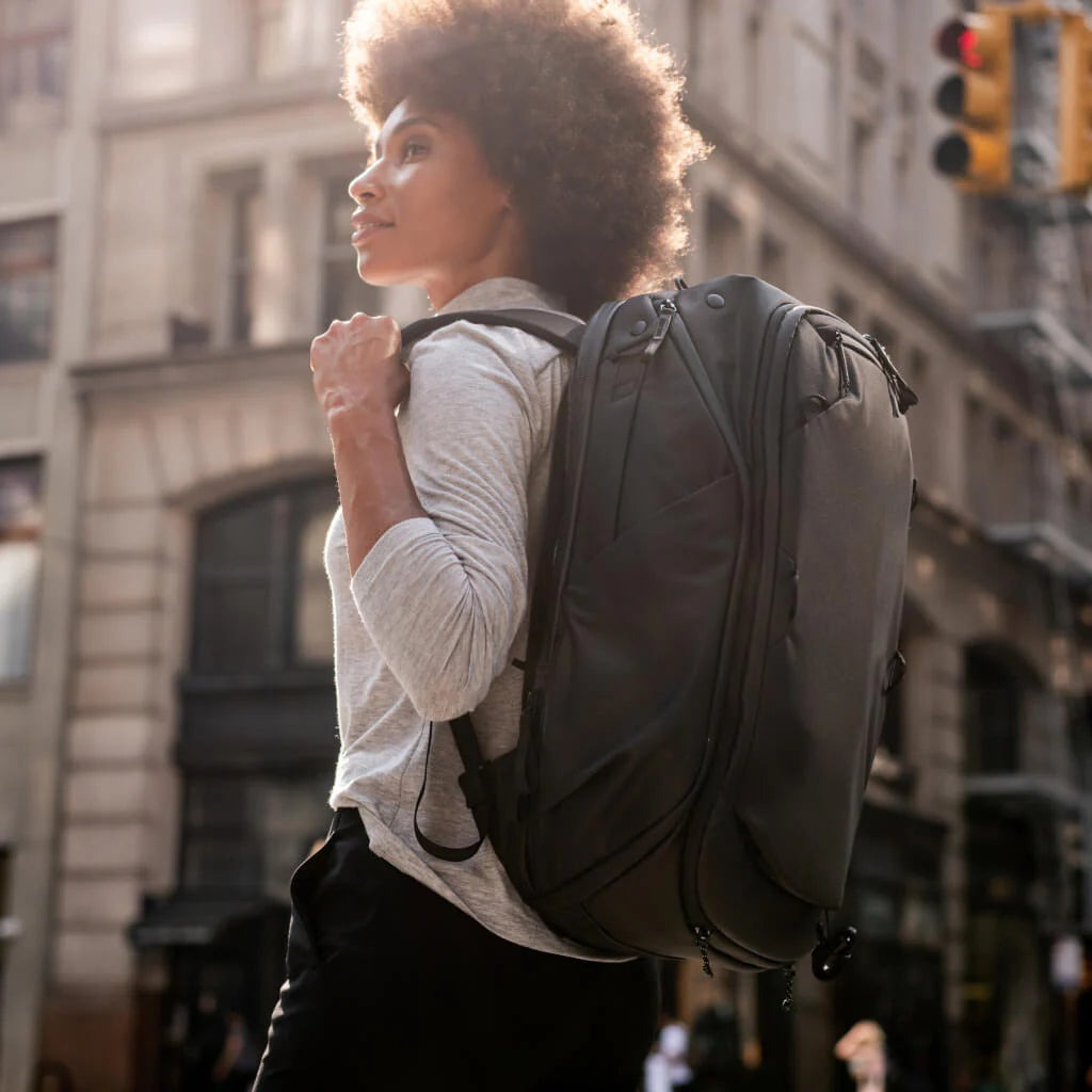 Peak Design 45L Travel Backpack - Waterproof Carry-On Backpack for Men & Women - Perfect for Air Travel, Hiking & Outdoor Adventures