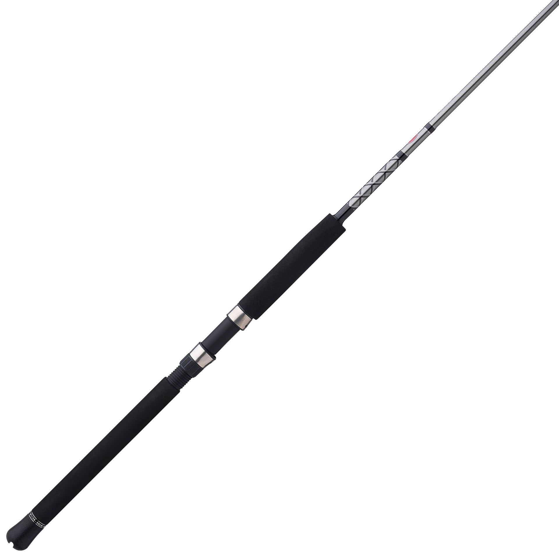 Ally™ II Spinning Boat Fishing Rod - Saltwater & Freshwater Fishing Pole for Offshore & Inshore Angling - Perfect for Deep Sea, Pier, and Kayak Fishing Adventures