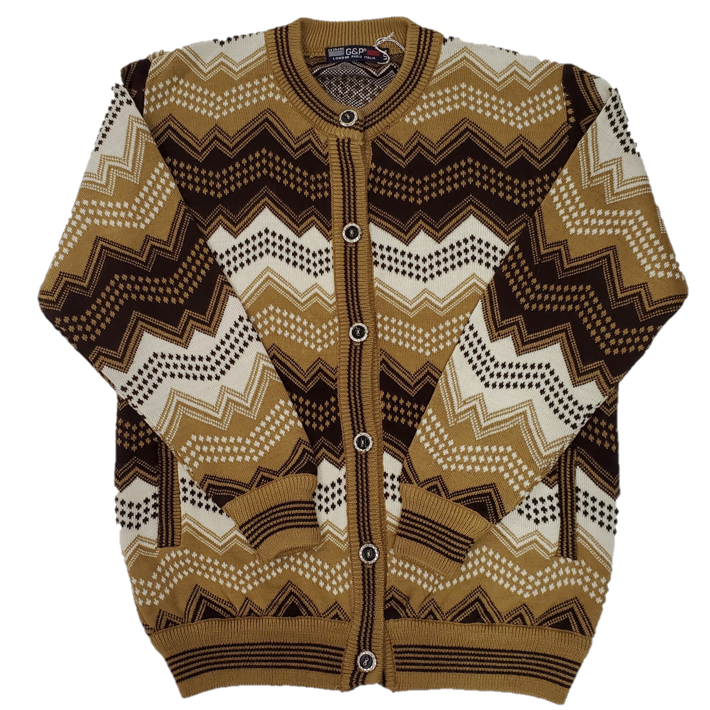 Women's Jacquard Knitted Cardigan Sweater - Elegant Long Sleeve Open Front Cover Up for Fall & Winter, Perfect for Office, Date Night and Casual Outfits