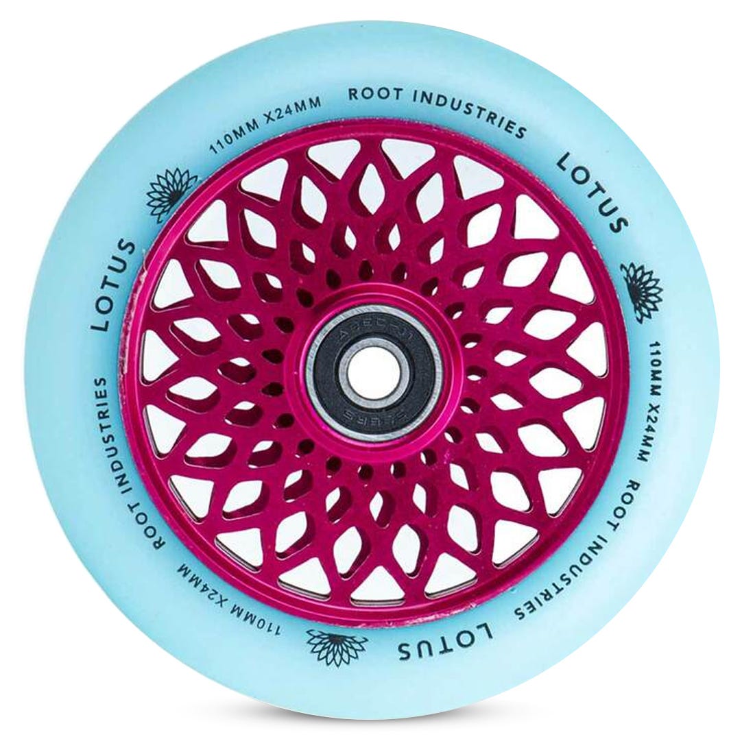 Root Industries Lotus Wheels - Premium Skateboard Wheels for Smooth Rides | Perfect for Street Skating & Park Tricks