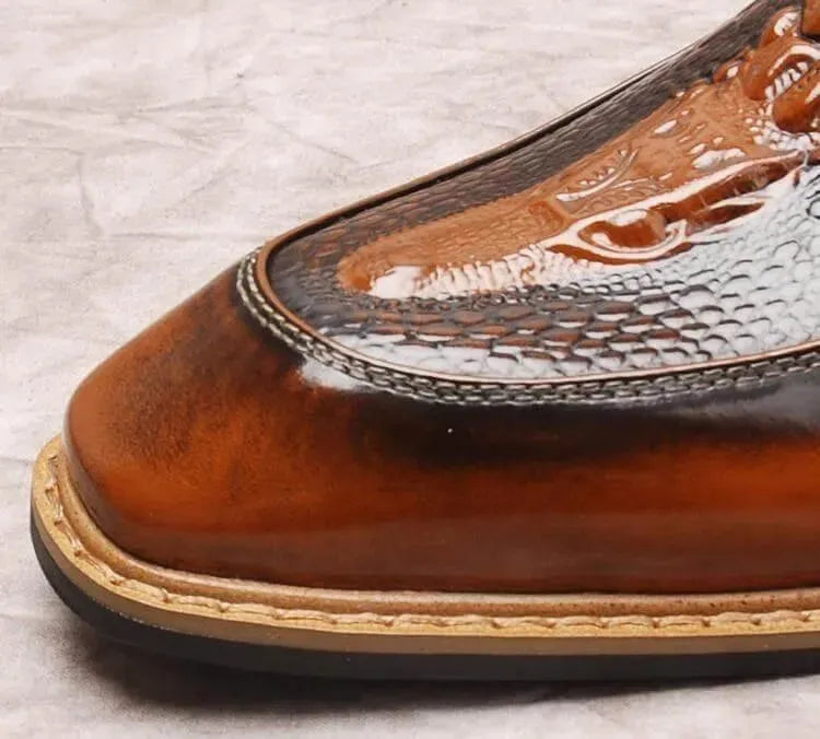 Premium Men's Leather Penny Loafers - Classic Slip-On Dress Shoes for Business & Casual Wear | Comfortable & Stylish Footwear for Office, Travel & Everyday Use