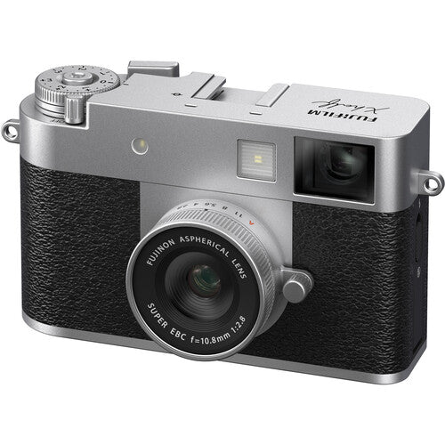 FUJIFILM X Half Digital Camera - Silver | Compact & Lightweight Mirrorless Camera for Travel, Street Photography & Vlogging