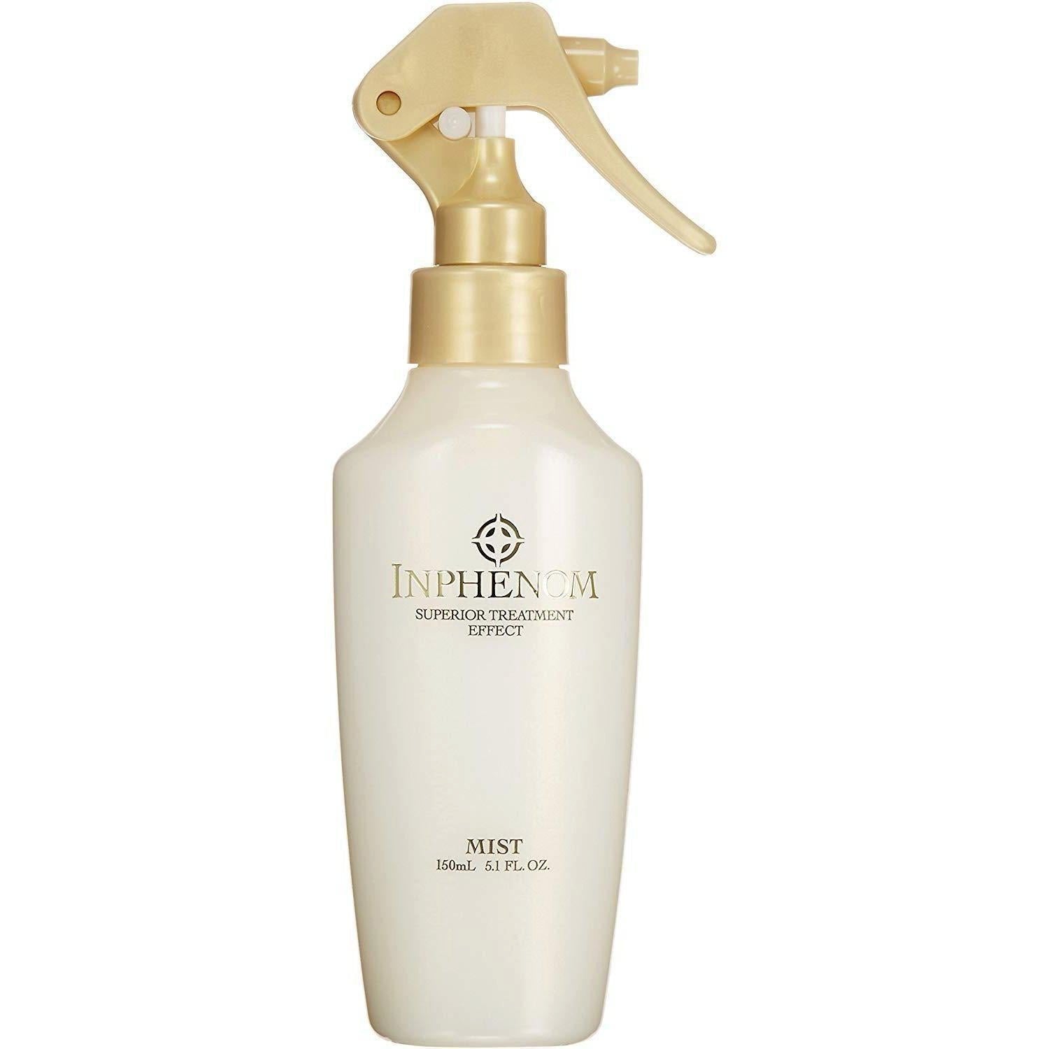 Milbon Inphenom Hair Mist 150ml - Hydrating & Shine Enhancing Hair Spray for Damaged Hair - Perfect for Daily Styling & Salon-Quality Results at Home