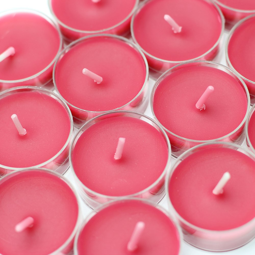 600-Piece Red Tealight Candles for Home Decor, Weddings & Relaxation - CTZ-013_12