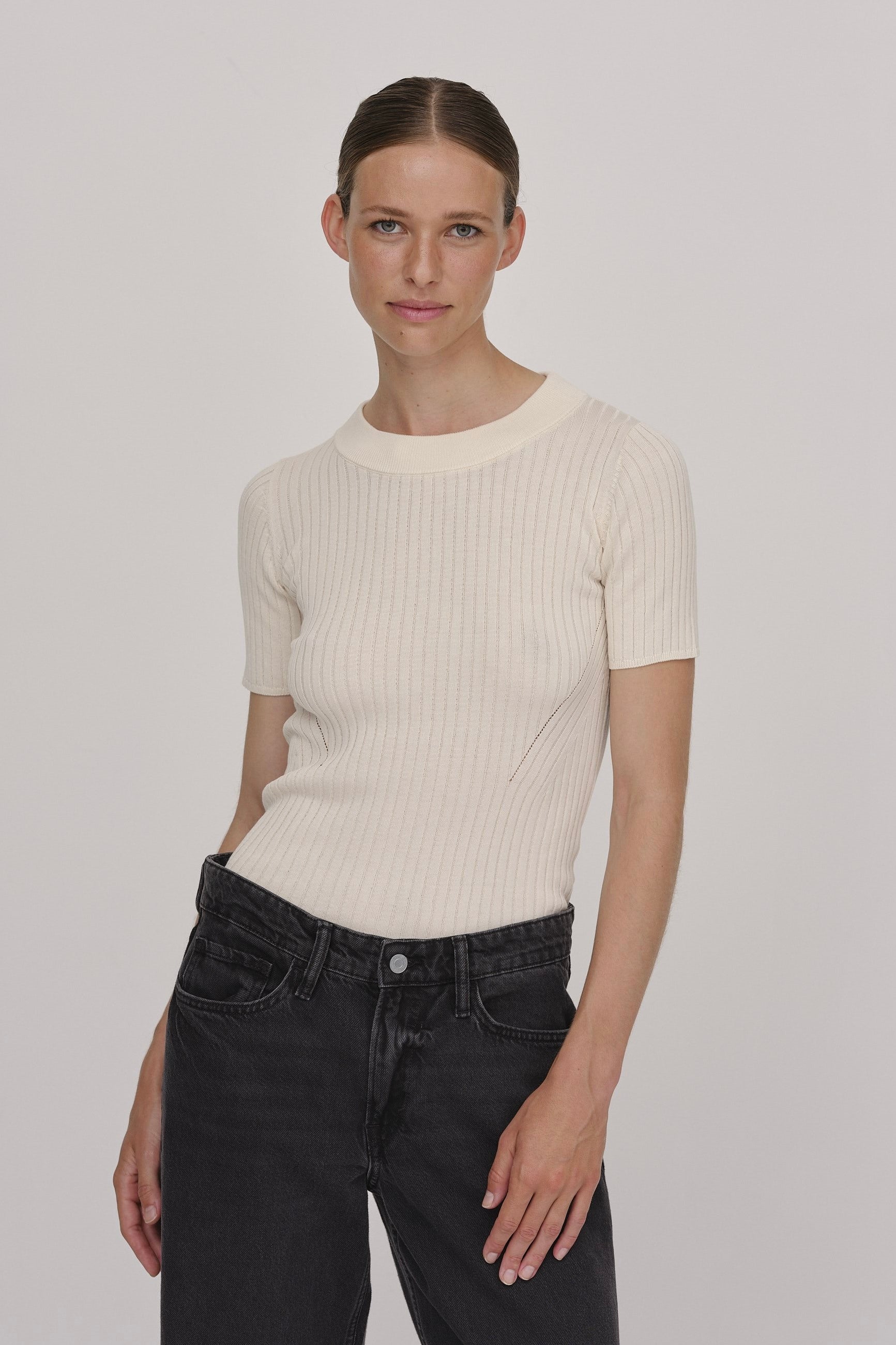 Herskind Women's Doofy Knit Blouse - Soft Casual Long Sleeve Tops for Fall & Winter - Perfect for Office, Date Night, and Weekend Outings