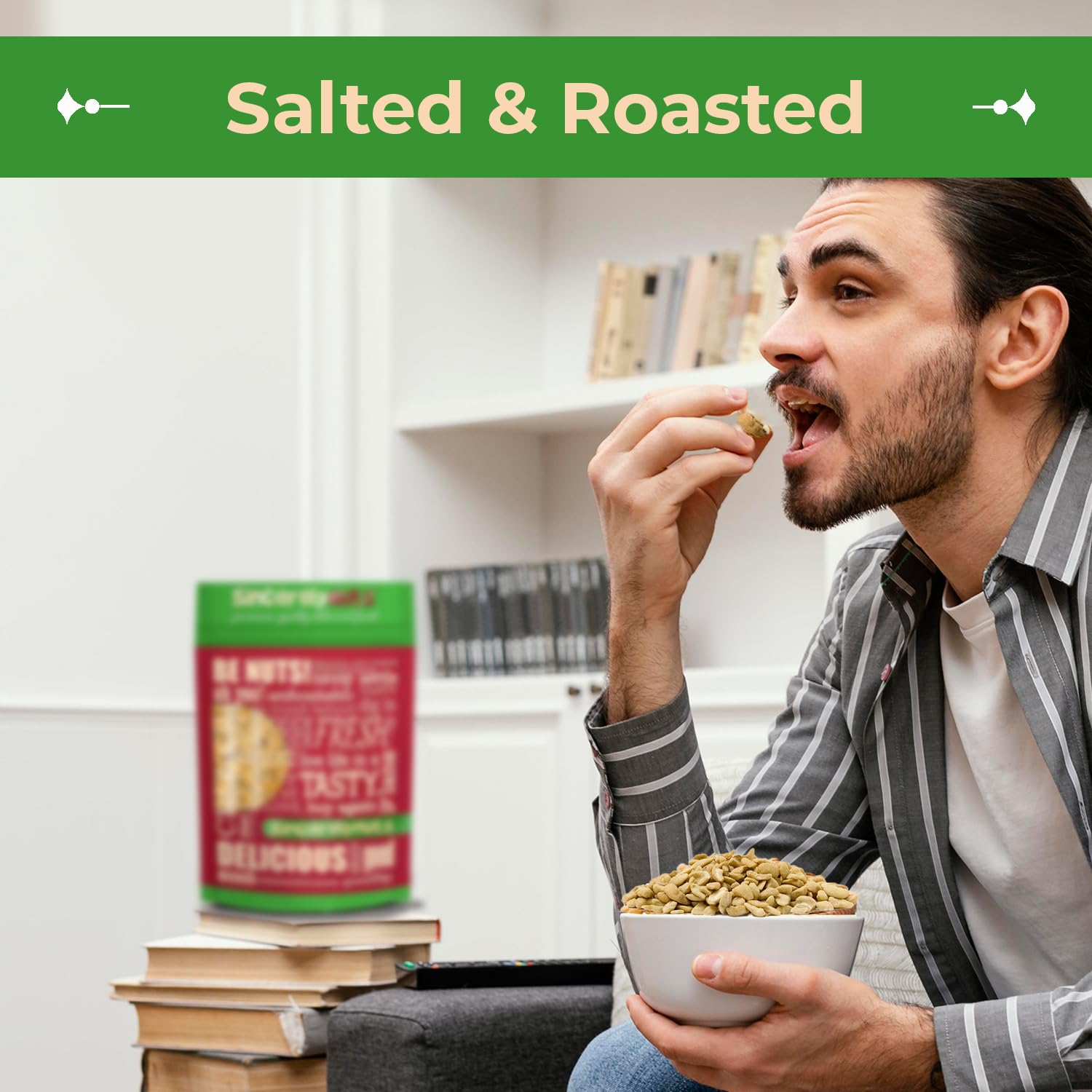 Sincerely Nuts – Roasted Unsalted Cashew Pieces | 5 lb Bulk Bag | Kosher Vegan Snack | High Protein, Vitamins & Minerals | Perfect for Baking, Salads & Healthy Snacking