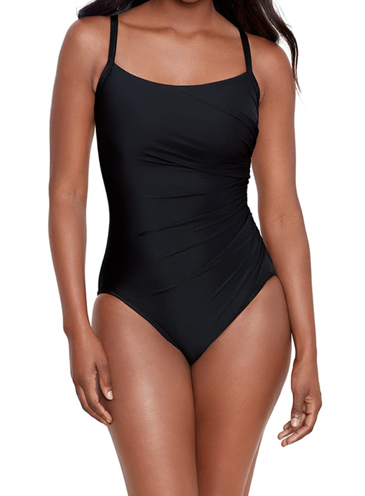 Miracesuit 2024 Cruise Women's Rock Solid Starr One Piece Swimsuit - Slimming Swimwear for Beach Vacation & Pool Party