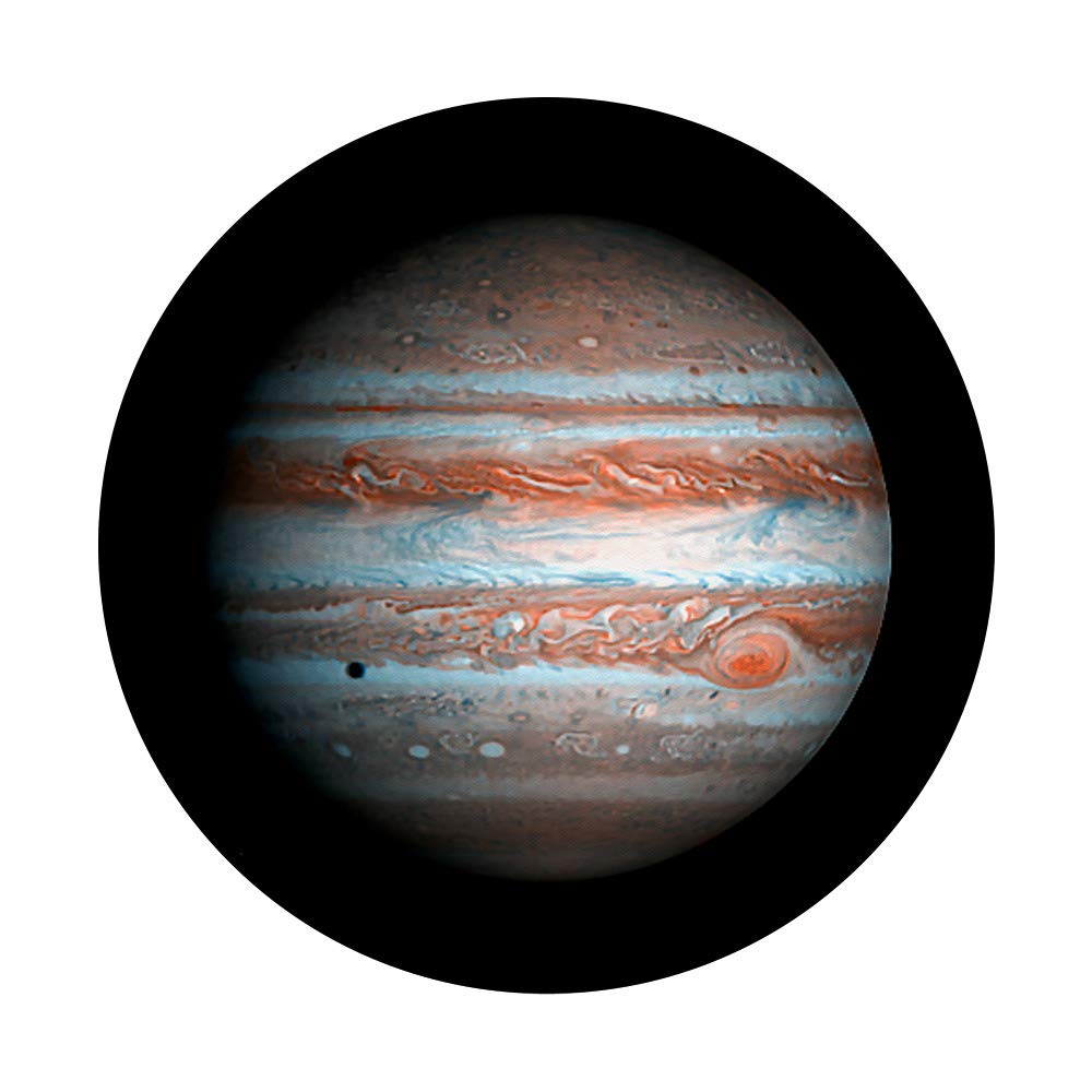 Jupiter King of the Planets Phone Grip - Swappable PopSocket for iPhone, Samsung & Tablets | Space-Themed Phone Accessory for Astronomy Lovers & Galaxy Fans