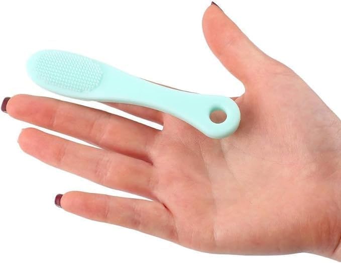 2-Pack Silicone Face Scrubber & Blackhead Remover Brush | Gentle Exfoliating Facial Cleanser for Pore Cleansing, Skin Massage & Deep Cleaning | Perfect for Daily Skincare Routine & Travel Essentials