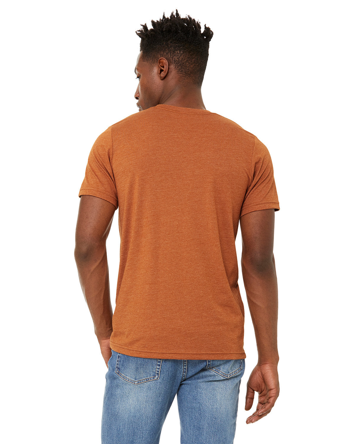 Bella + Canvas 3301C Unisex Sueded T-Shirt - Soft Comfortable Crewneck Tee for Men & Women - Perfect for Casual Wear, Layering & Everyday Outfits