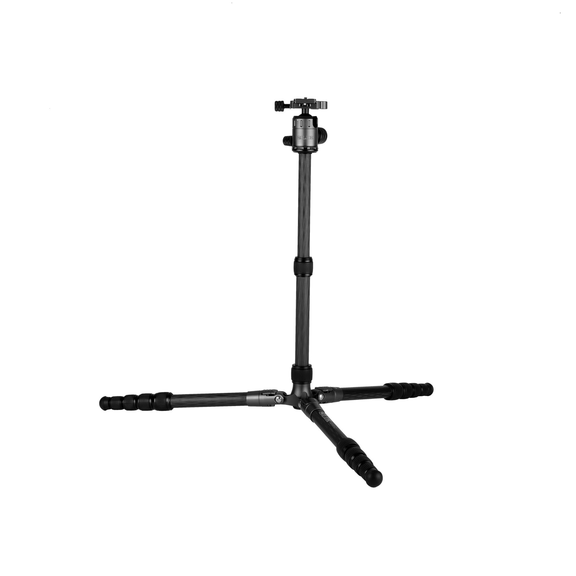 SLIK Rover C 5-Section Carbon Fiber Tripod with Arca Ball Head - Lightweight Professional Camera Tripod for Travel, Photography & Videography