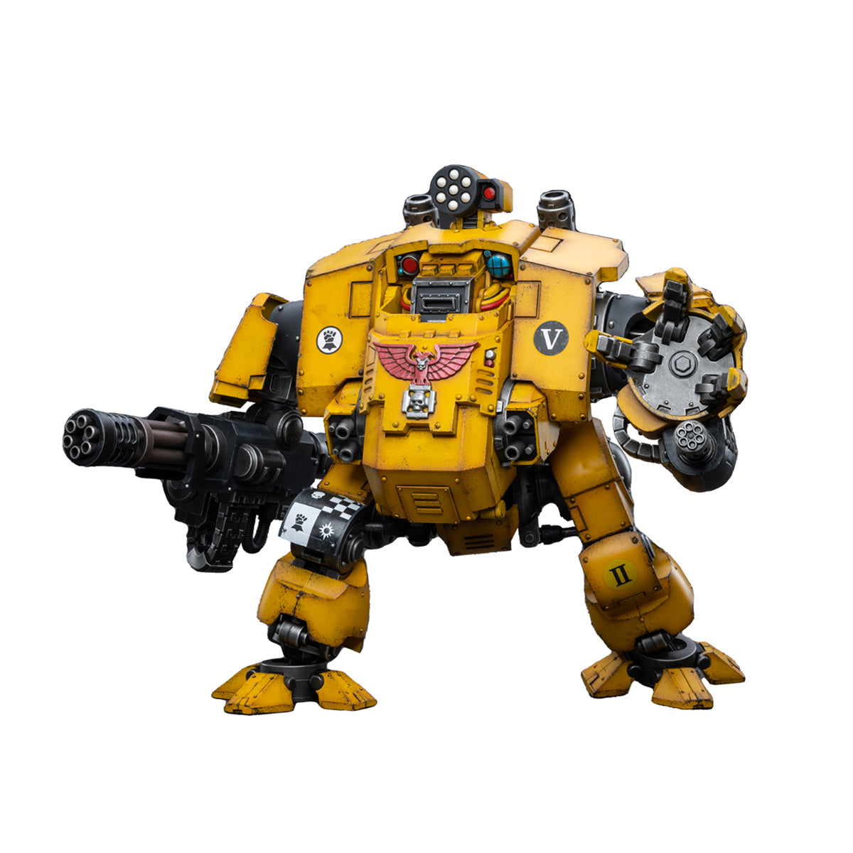 Imperial Fists Redemptor Dreadnought - Warhammer 40K Miniature for Tabletop Gaming & Collectors | Perfect for Battlefield Scenes & Display Cases