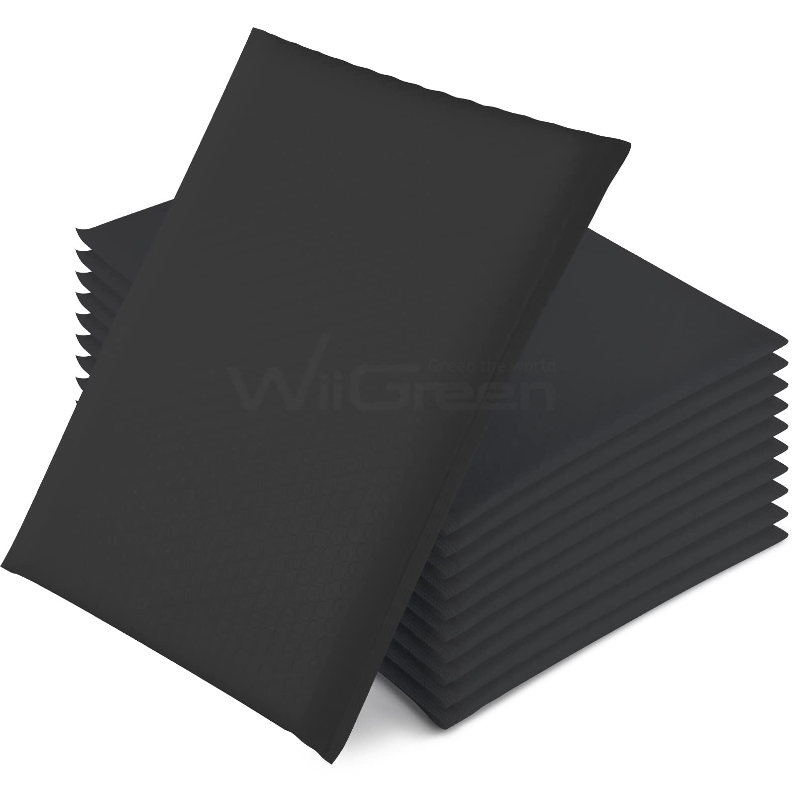 480 PCS 7x9 Inch Poly Bubble Mailers - Self Seal Padded Envelopes for Shipping, Mailing & Packaging | Waterproof & Tear Resistant | Perfect for CDs, Gifts, Documents & Ecommerce | Black (Actual Size 6x9 Inch) | Ideal for Online Sellers, Small Businesses & Home Shipping