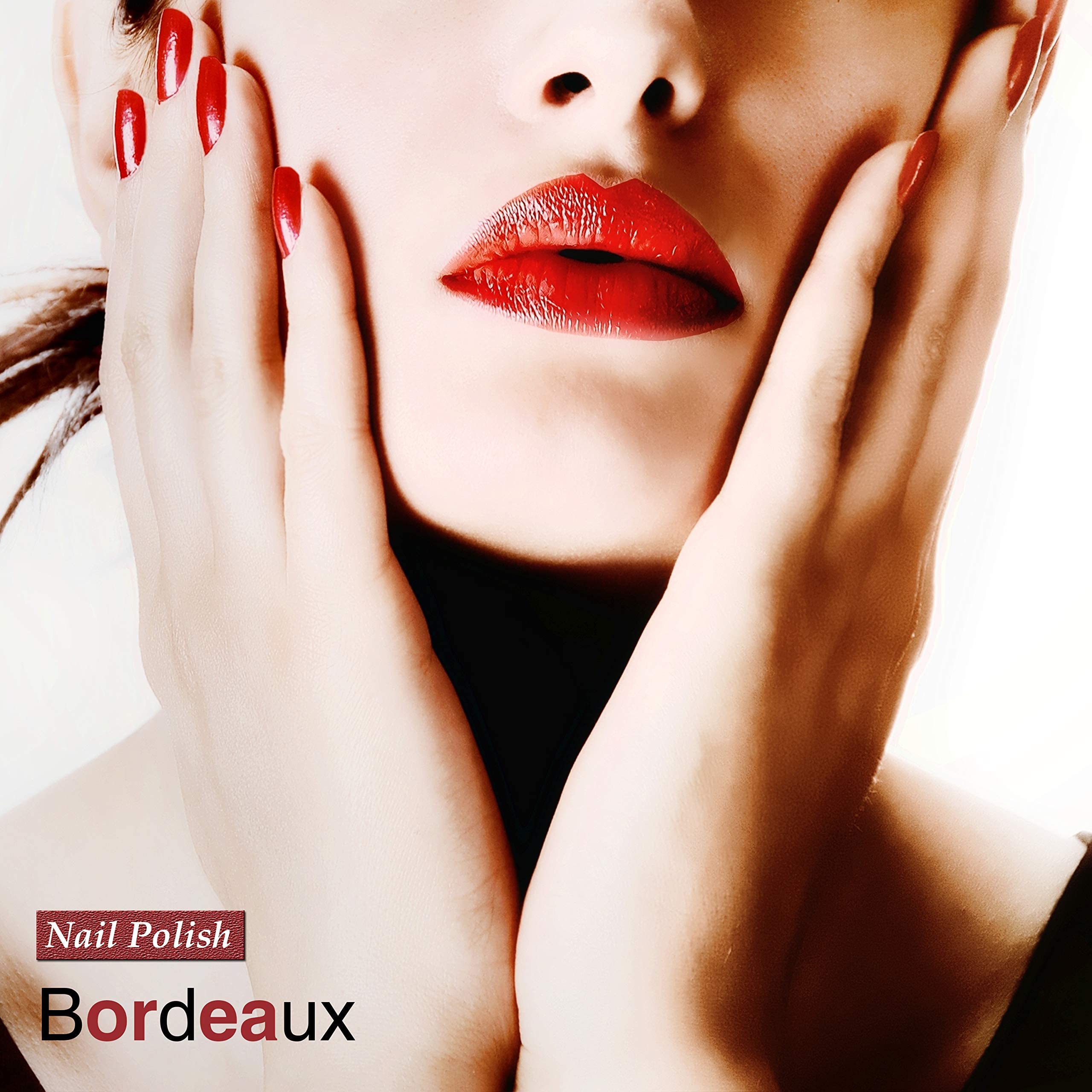 Organic Non-Toxic Vegan Nail Polish - Cruelty Free Fast Drying Long Lasting Nail Paint for Women - Bordeaux Red Nail Art Polish for Manicures, Parties & Special Occasions