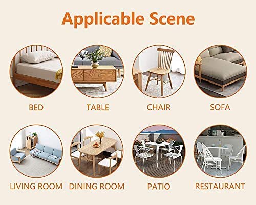 16PCS 22mm Rubber Furniture Leg Caps - Non-Slip Round Table Leg Covers for Chairs, Sofas & Cabinets - Protect Floors & Reduce Noise (0.87