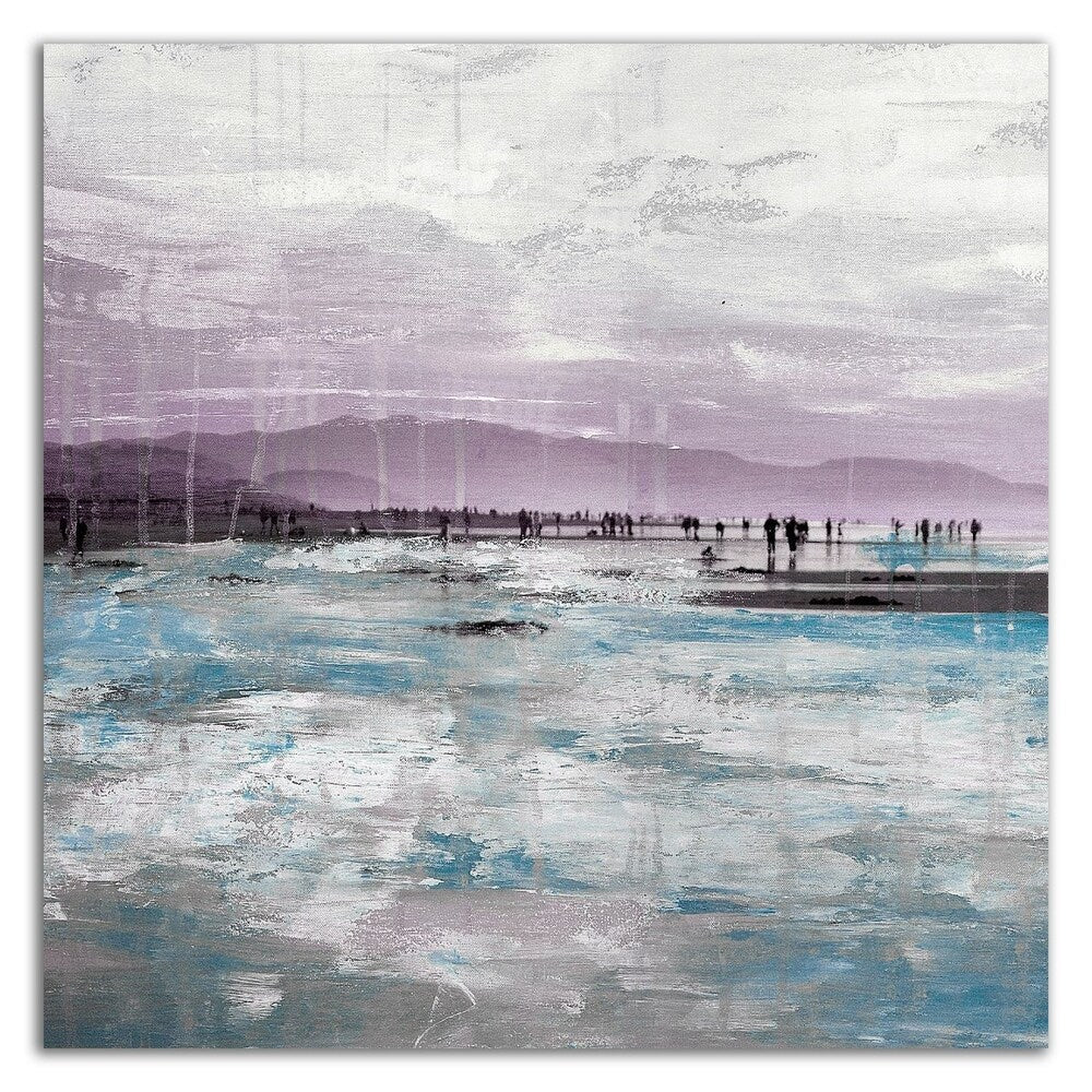 Beach I by Clara Summer - Stunning Canvas Wall Art Print, Ready to Hang - Perfect for Living Room, Bedroom & Beach House Decor