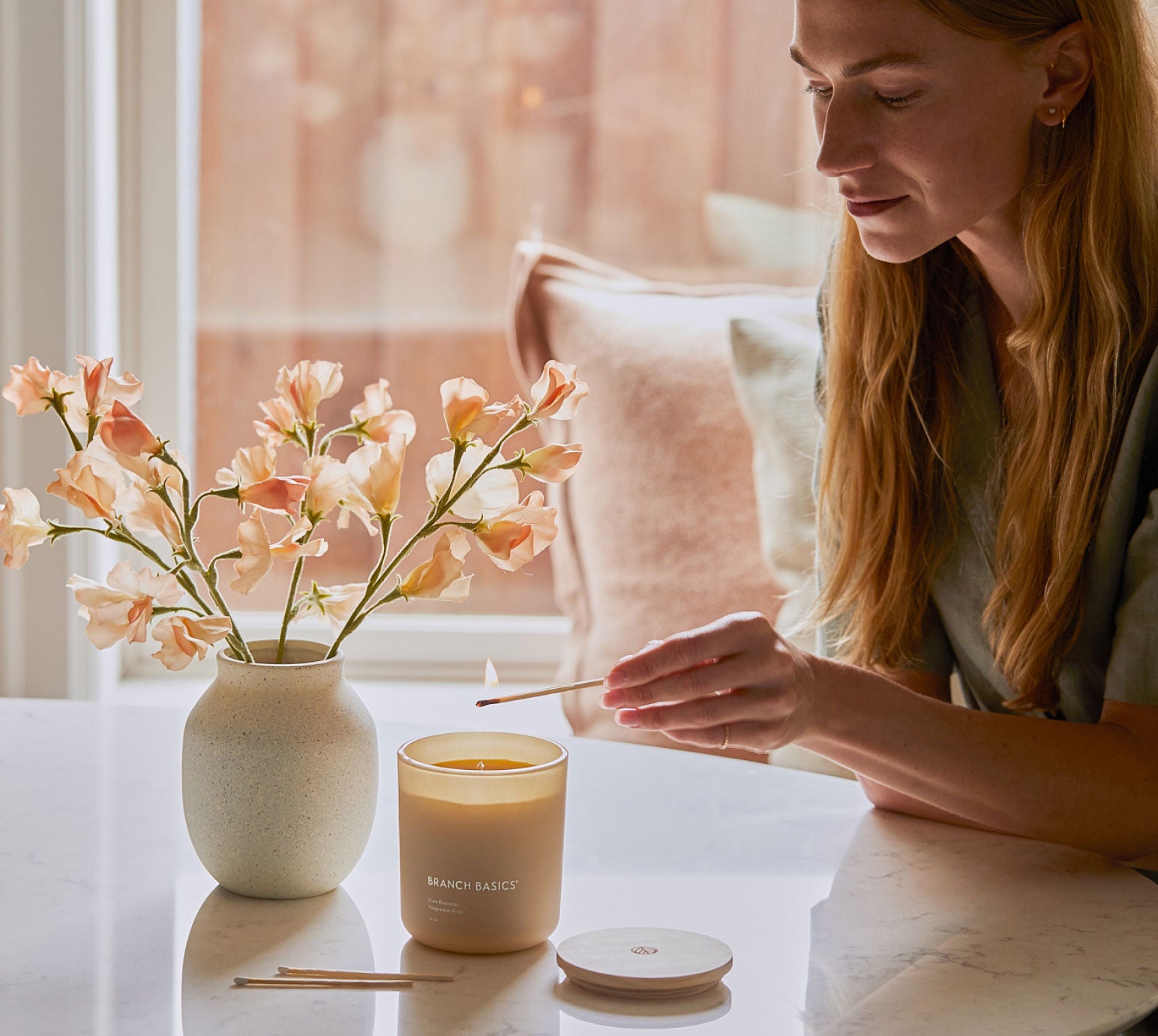 Pure Beeswax Candles - Natural, Eco-Friendly, Long-Lasting Scented Candles for Home, Yoga, Meditation & Romantic Dinner Ambiance