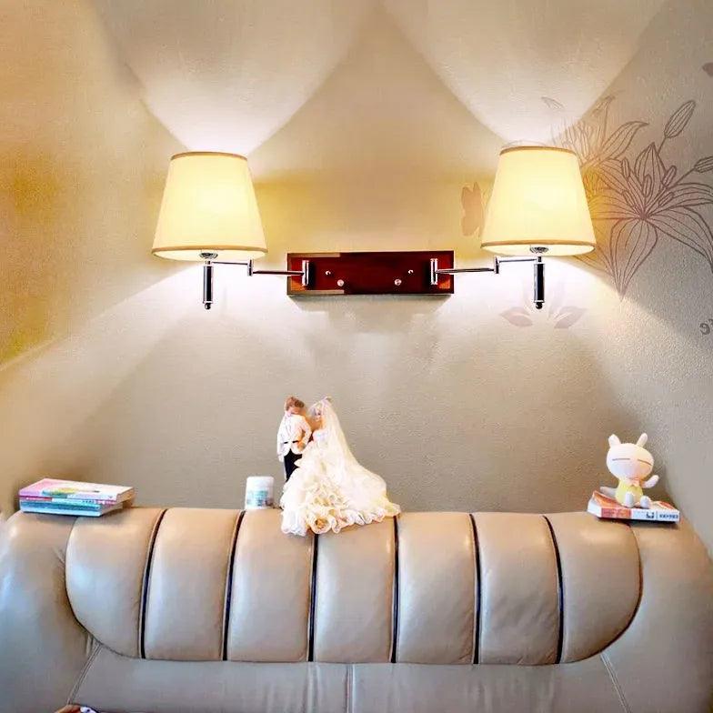 Adjustable Double Wall Sconce Lights for Indoor Use - Perfect for Bedroom, Living Room, and Hallway Lighting