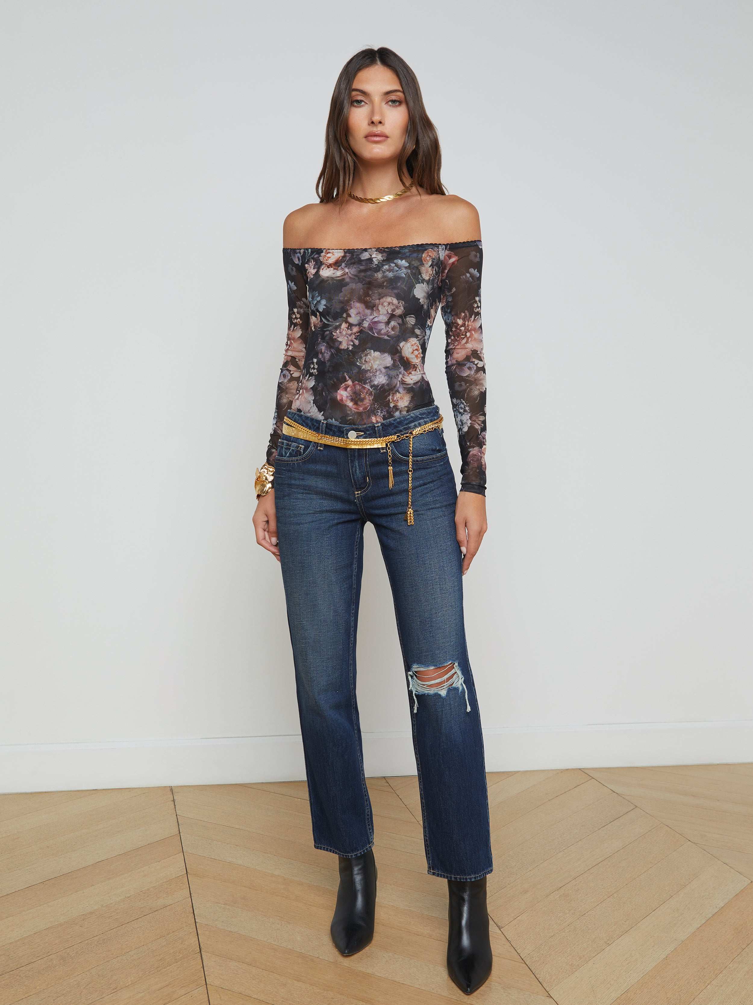 Stylish Nevia Slouchy Straight Leg Jeans for Women - Comfortable & Trendy Denim Pants for Casual Wear, Outings & Everyday Fashion