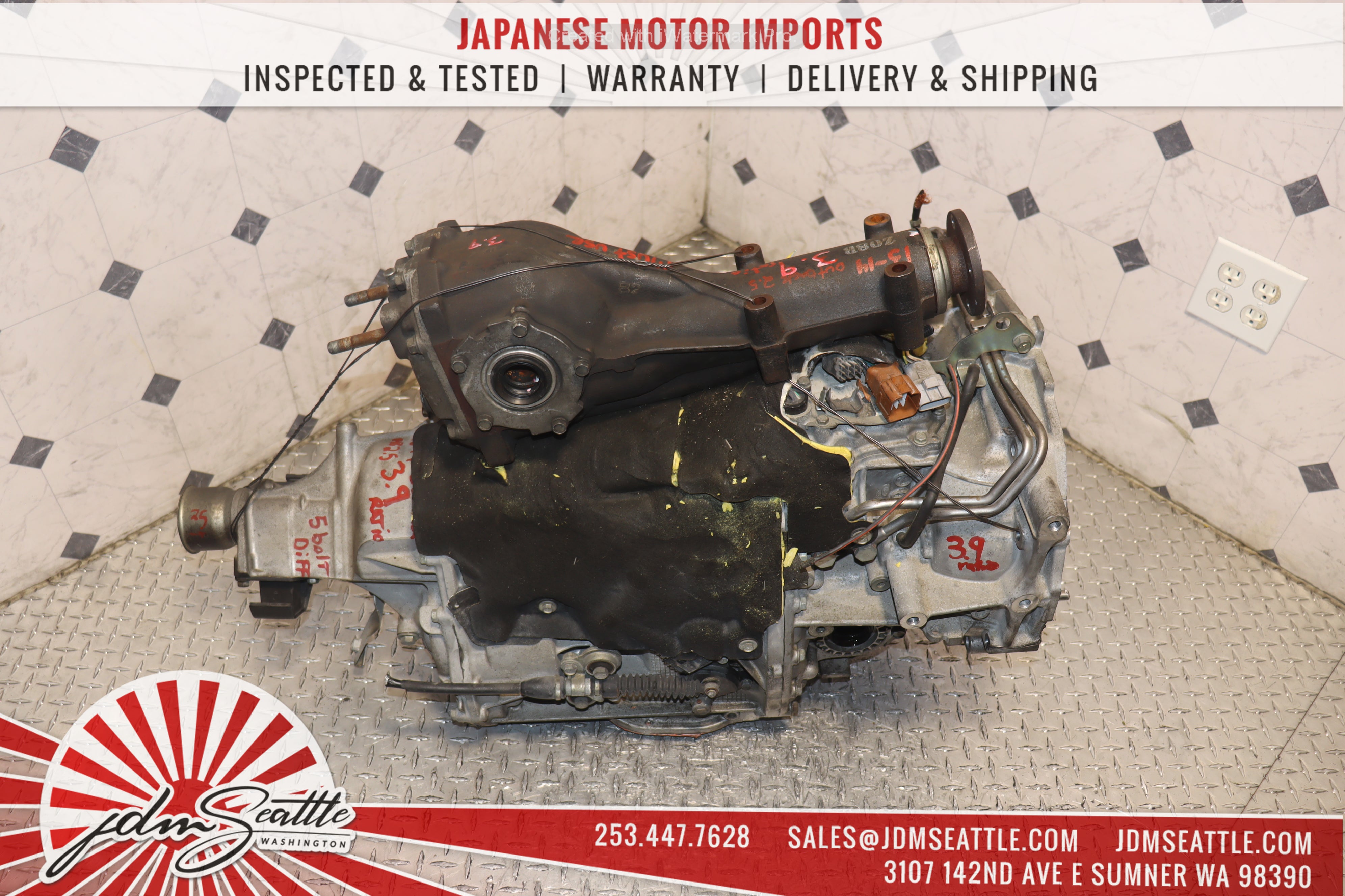JDM FB25 2013-2014 Subaru Outback 2.5L Automatic AWD CVT Transmission with Differential - Perfect for Off-Roading & Performance Upgrades