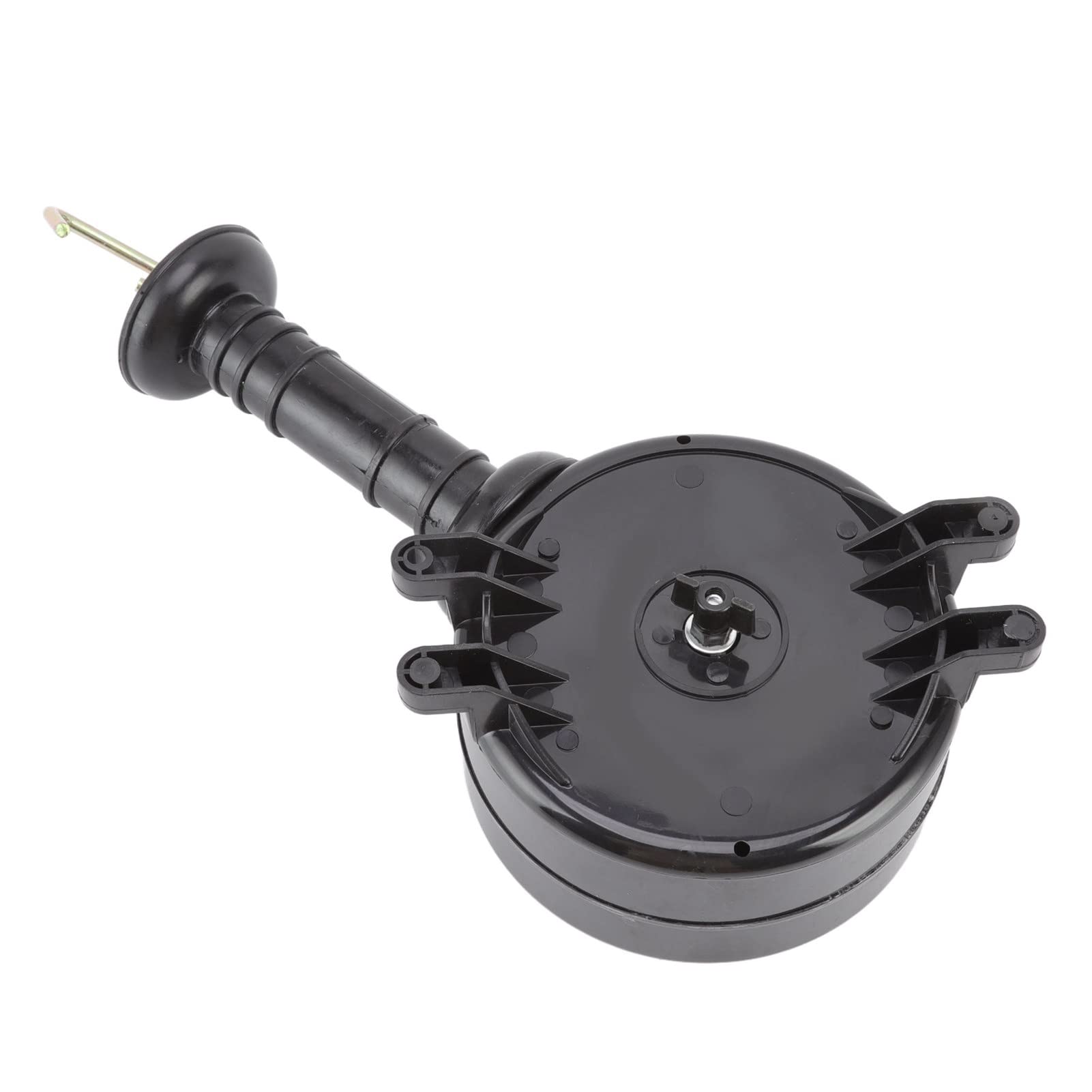 **Heavy Duty Electric Fence Gate Handle - 5M Retractable Insulated Energizing Rope with Stamped Steel Hook for Farm, Garden & Livestock | Durable Synthetic Rubber Handle for Secure Fencing & Easy Access**    *(Ideal for Electric Fencing, Livestock Control, Farm Gates, and Garden Security)*