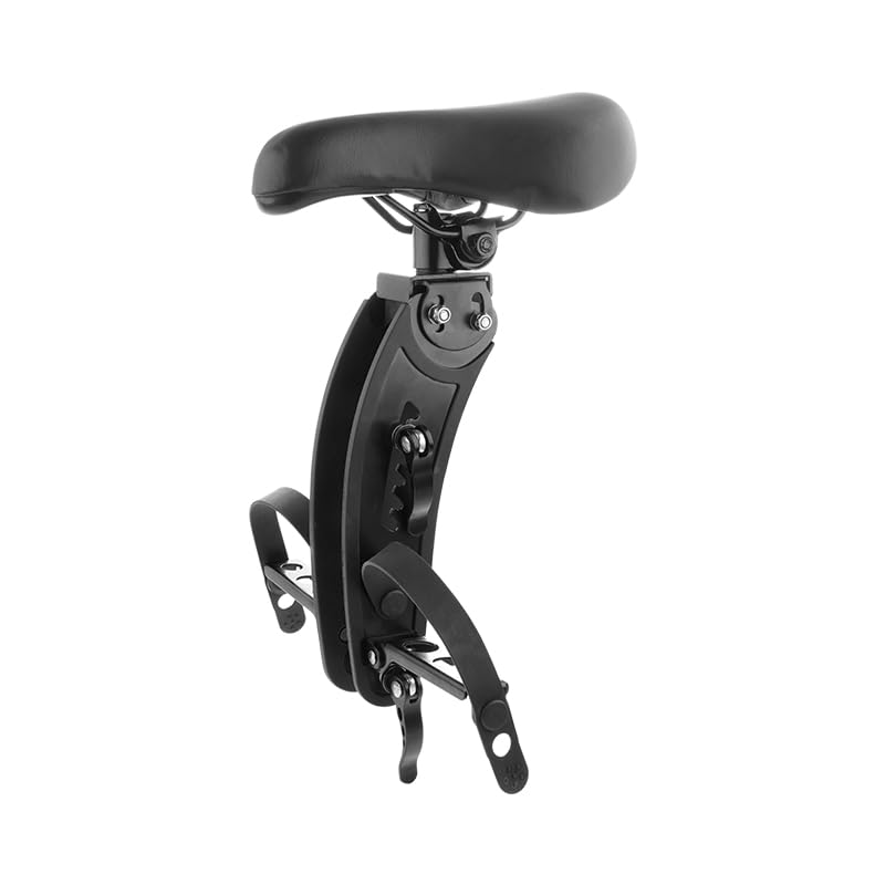 Himiway Front Mount Kids Bike Seat - Detachable Handlebar & Foot Pedals for Children 2-5 Years | Toddler Bicycle Seat Attachment for Adult & Mountain Bikes | Perfect for Family Rides & Commuting