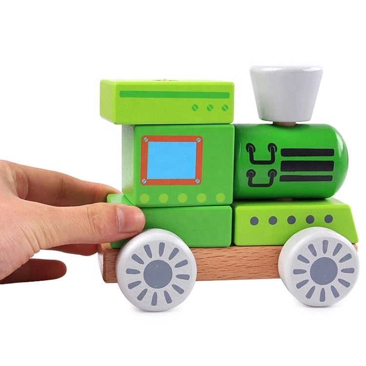Best Wooden Toy Block Cars for Kids - Fun & Educational Building Sets for Toddlers - Perfect for Playtime, Learning & Creative Development