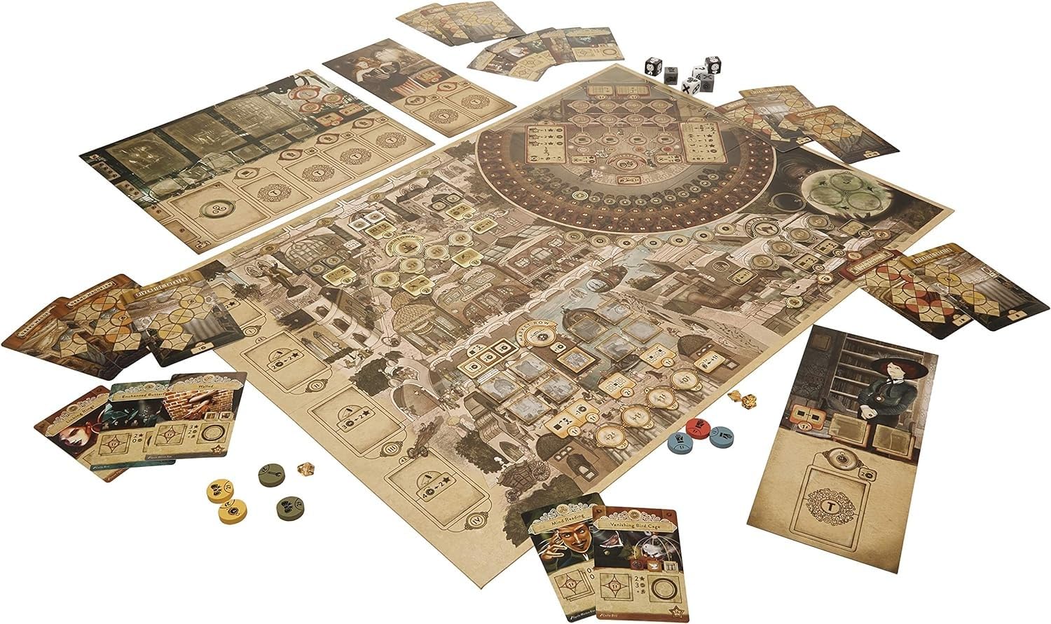 Trickerion: Legends of Illusion - Strategic Board Game for Adults & Teens | Magician-Themed Competitive Tabletop Game | Perfect for Game Nights & Family Gatherings