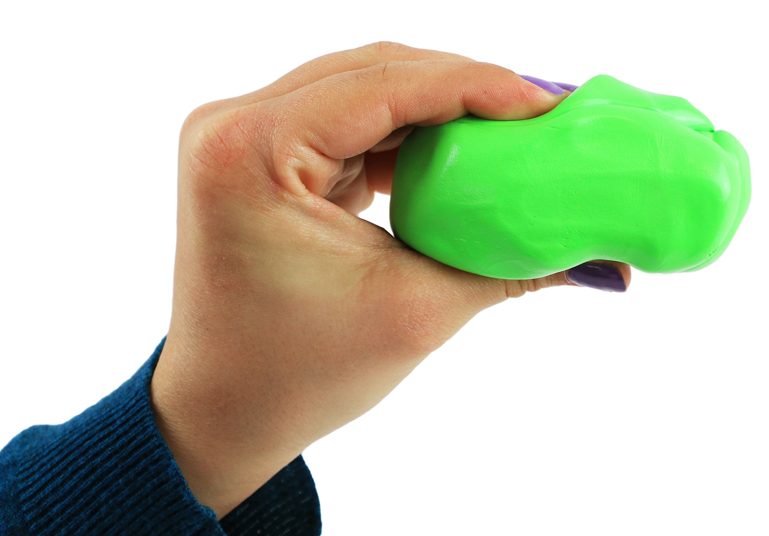 10-3913 Therapeutic Exercise Putty for Hand Therapy - Lime Green, 3 oz - Strengthen Grip & Improve Dexterity - Ideal for Rehabilitation, Arthritis & Stress Relief