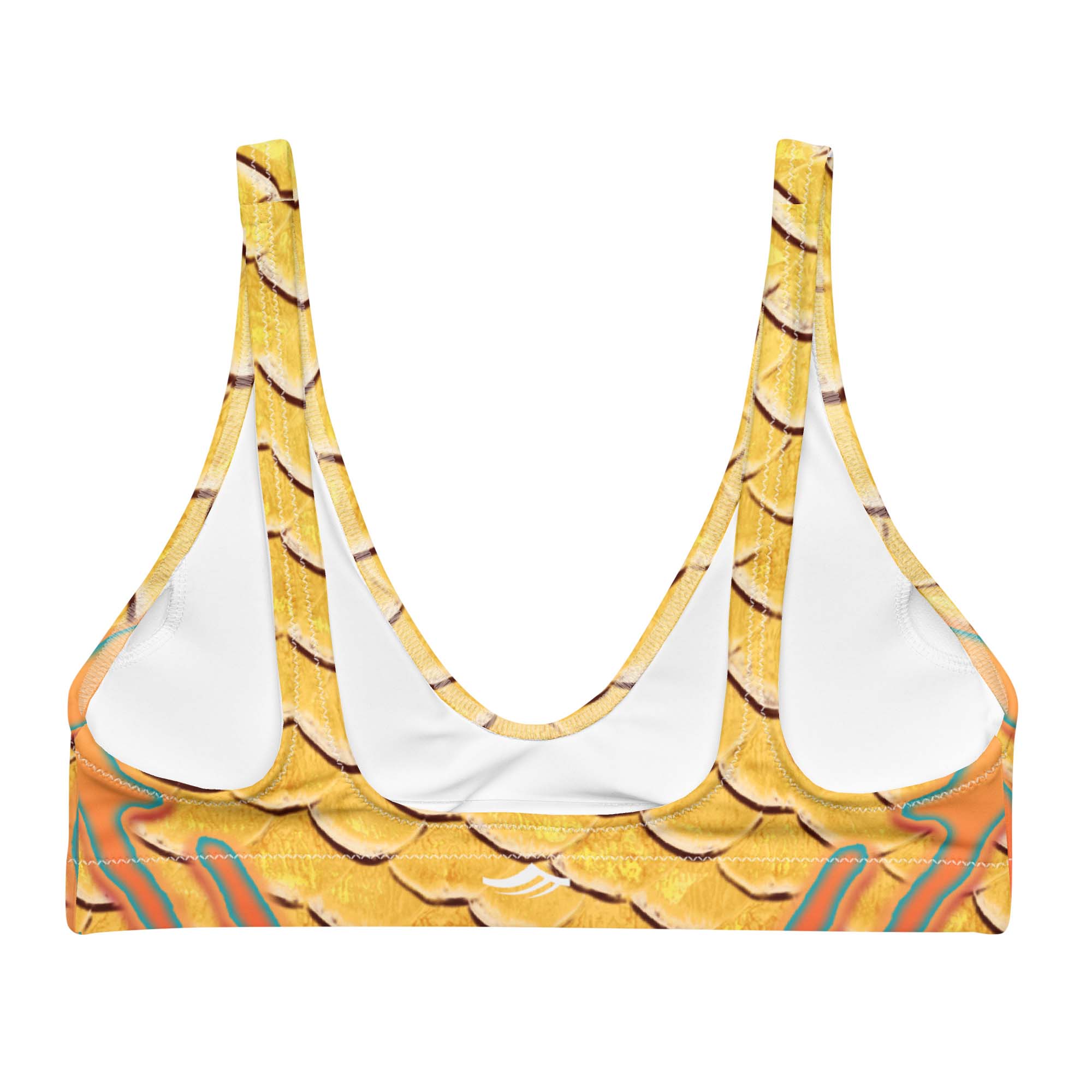 Eco-Friendly Fairy Bikini Top for Women - Yellow - Perfect for Beach, Pool & Summer Vacations