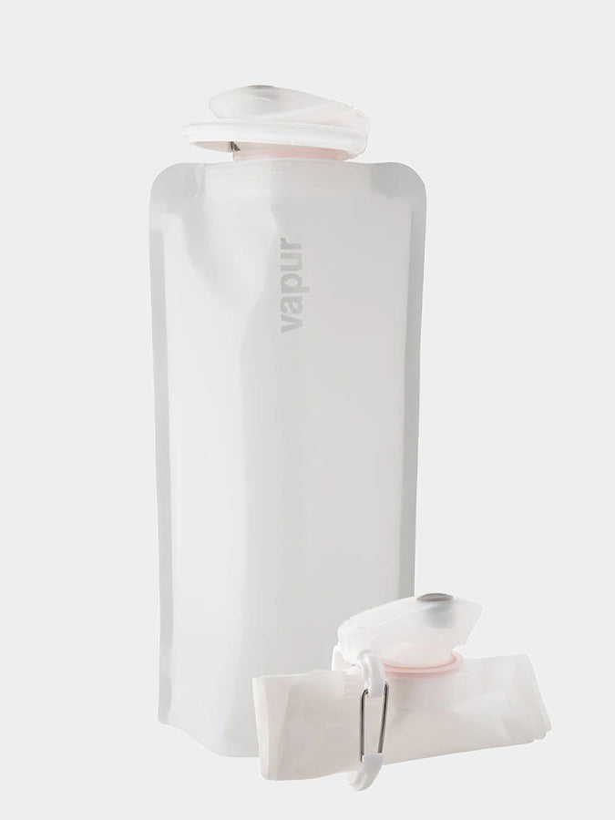 Vapur 0.7L Wide Mouth Collapsible Water Bottle - BPA Free, Leak Proof & Reusable for Hiking, Camping, Travel & Outdoor Activities
