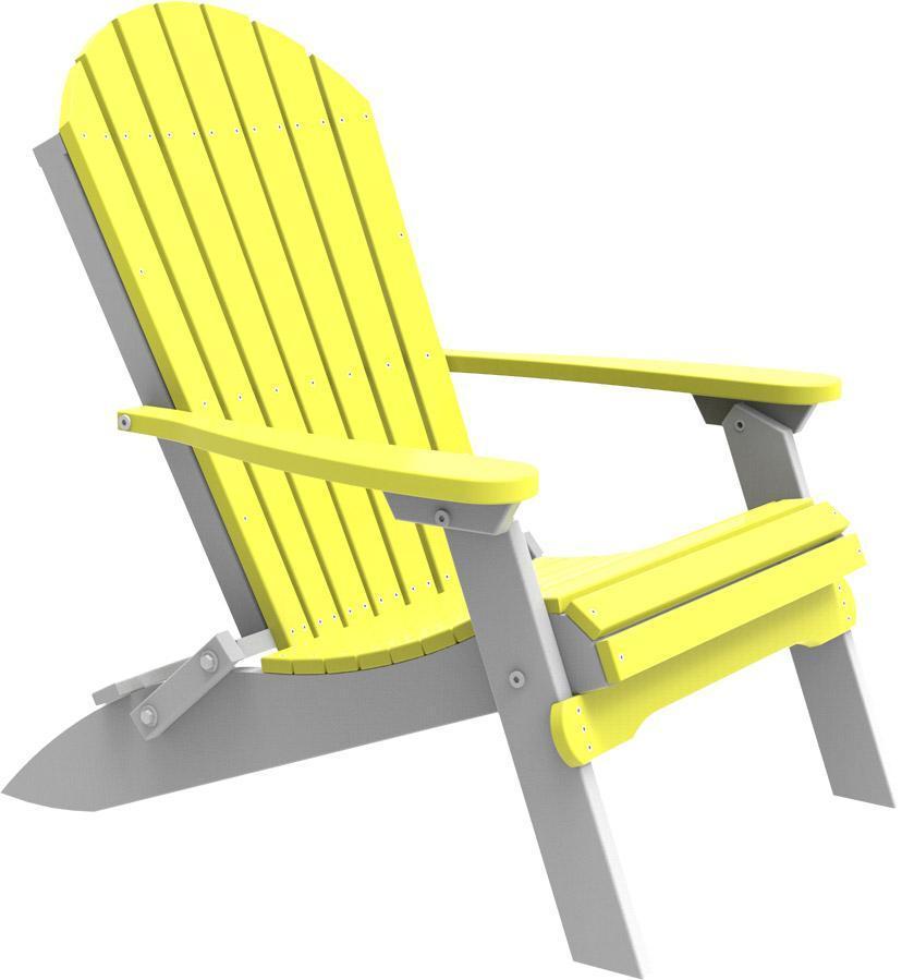 Yellow on White
