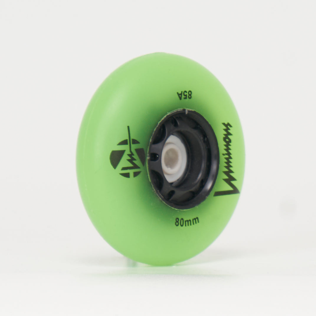 76mm Luminous LED Light Up Wheels for Skateboards & Scooters - Glow in the Dark Wheels for Night Riding & Outdoor Activities
