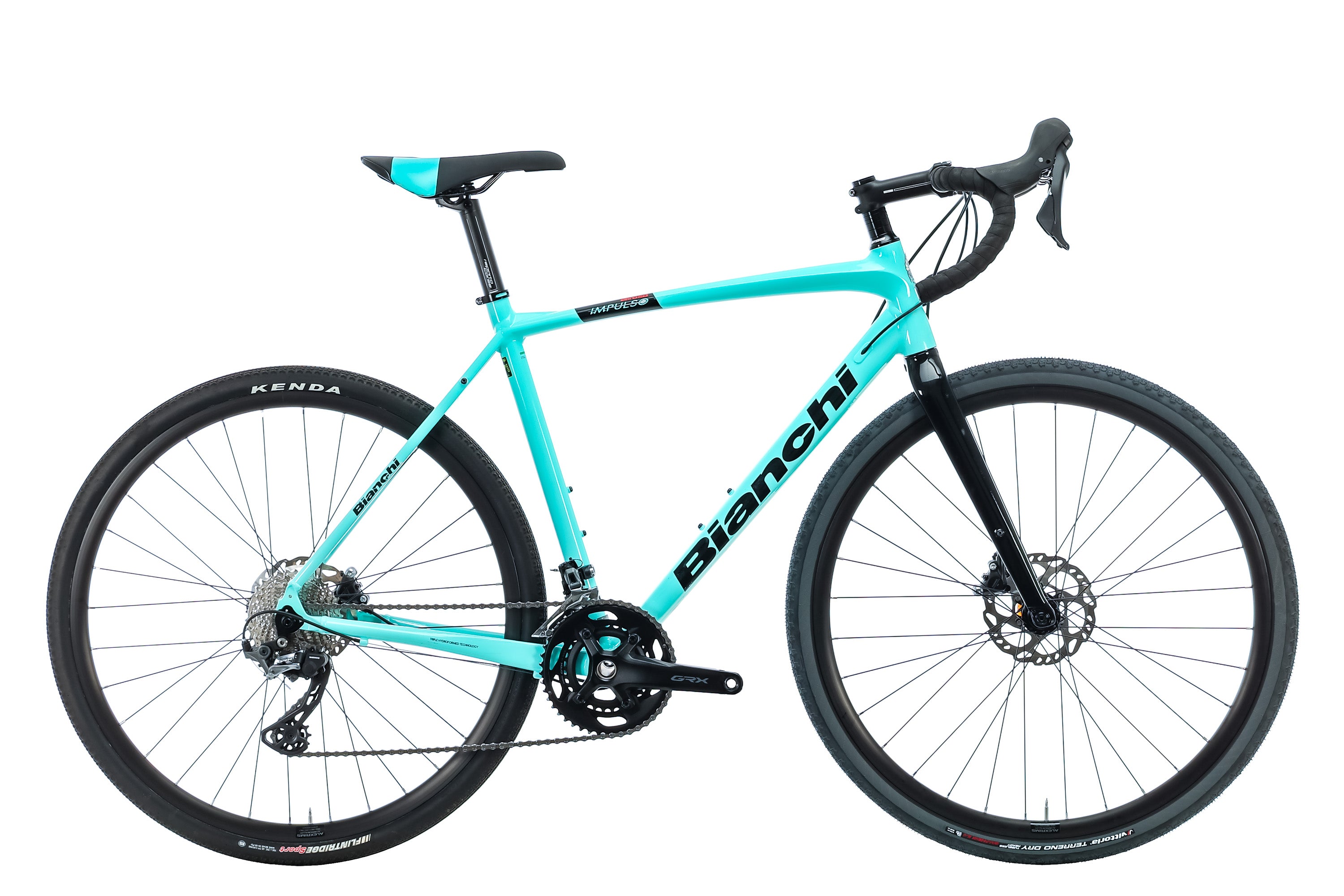 Bianchi Impulso Allroad GRX Gravel Bike 2020 - 57cm Carbon Frame, Shimano GRX Groupset - Perfect for Adventure Cycling, Commuting & Off-Road Trails
