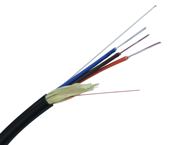Loose Tube Riser Fiber Optic Cable - Single Mode OS2 Corning Fiber - Indoor/Outdoor Use - High-Speed Data Transmission for Home & Business Networks