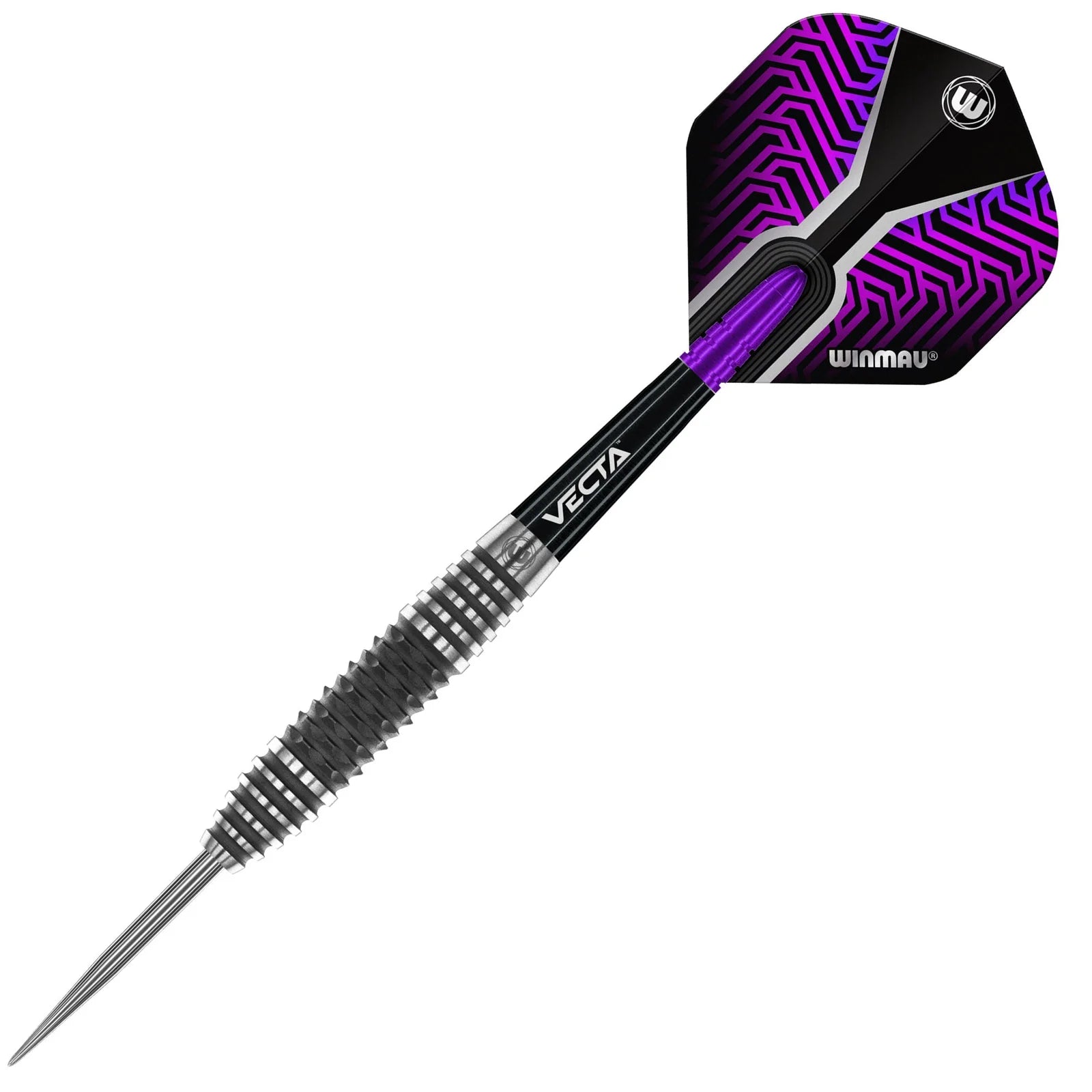 WINMAU Kairos 01 Professional Tungsten Steel Darts - 90% Tungsten, 21g Weight - Perfect for Steel Tip Dart Games, Tournaments & Home Practice