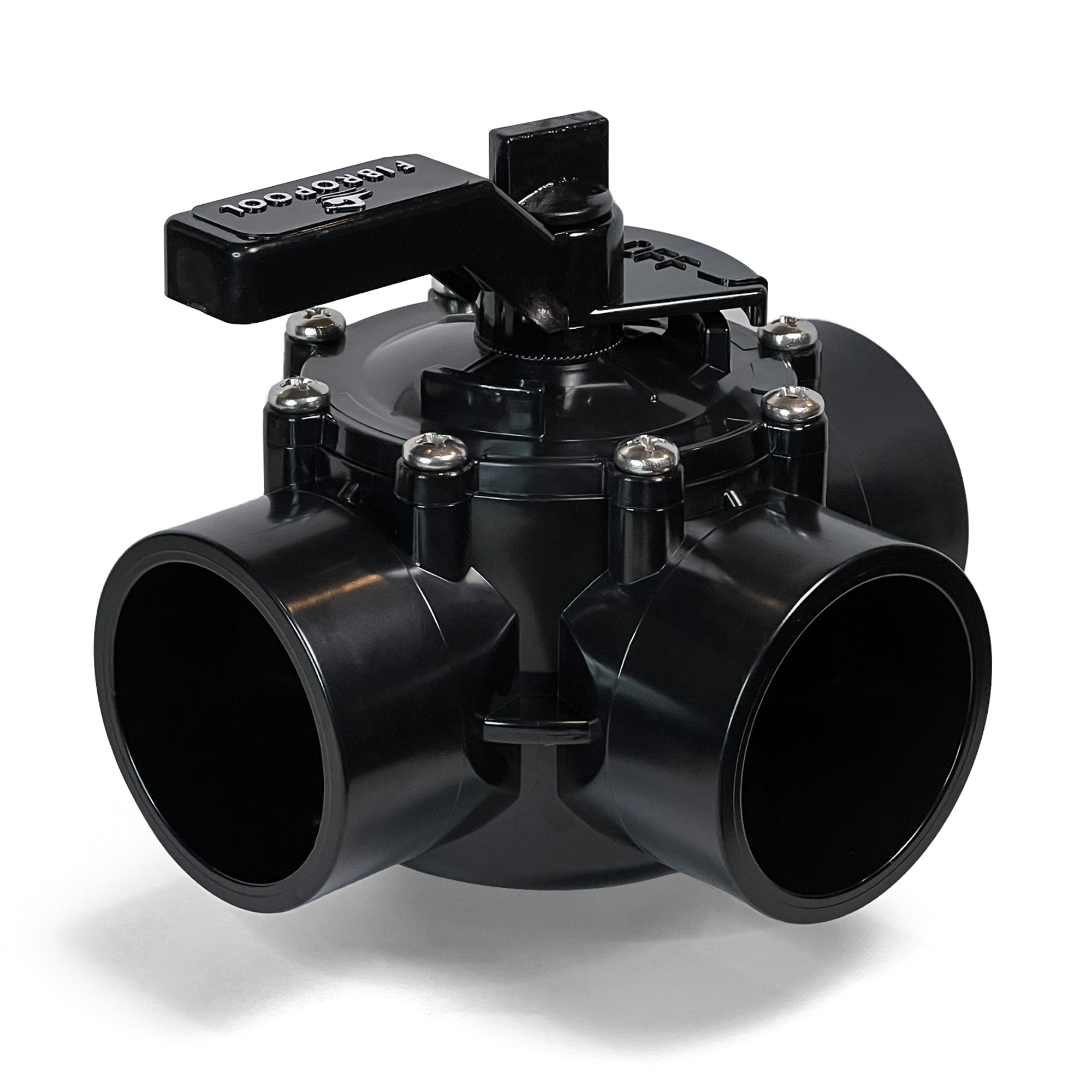 3 Way POSI Close Diverter Valve - Heavy Duty Stainless Steel for Industrial, Agricultural & Plumbing Systems | Perfect for Water Flow Control, Chemical Processing & Irrigation Systems