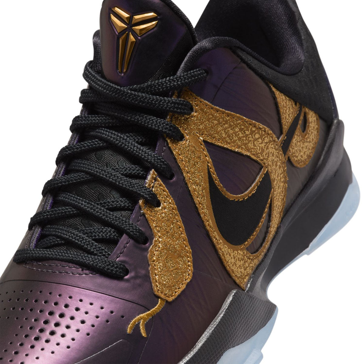 Kobe V 'Year Of The Mamba' Kids Basketball Shoes - High-Performance Youth Sneakers for Court Play & Casual Wear
